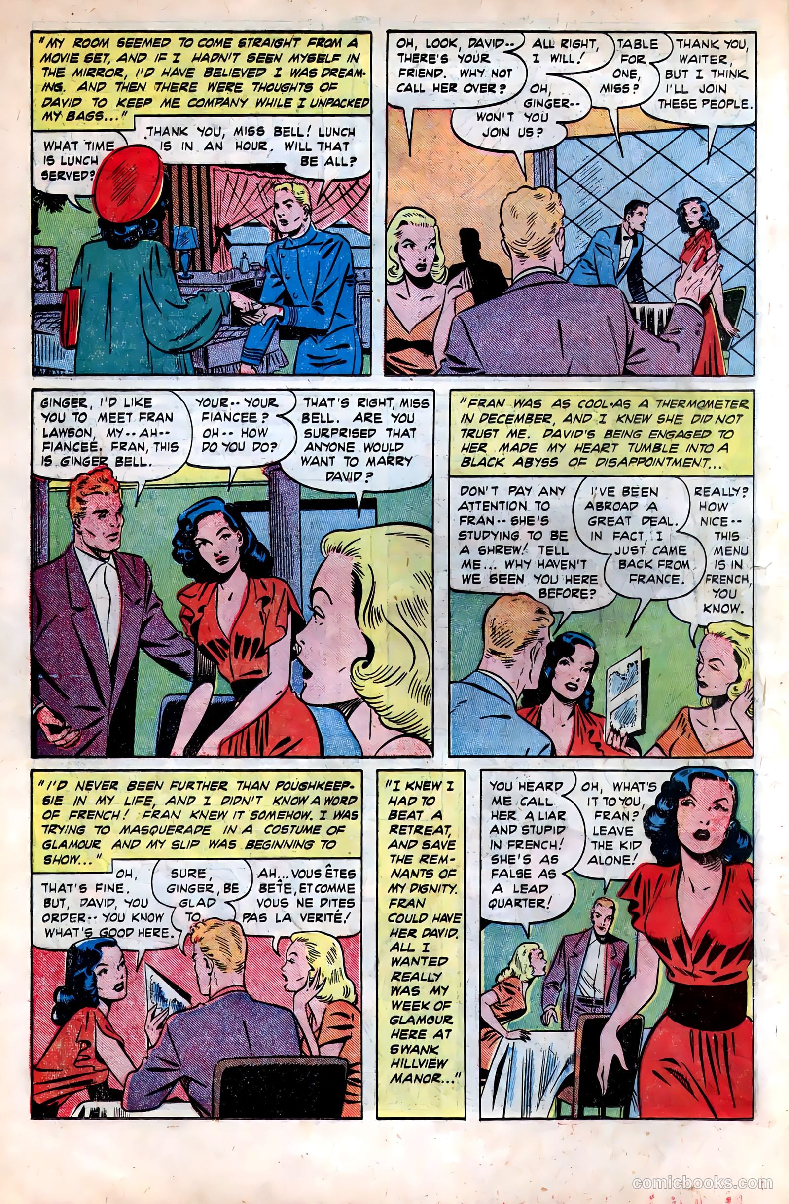 Pictorial Romances #4 — page 15 of 37
