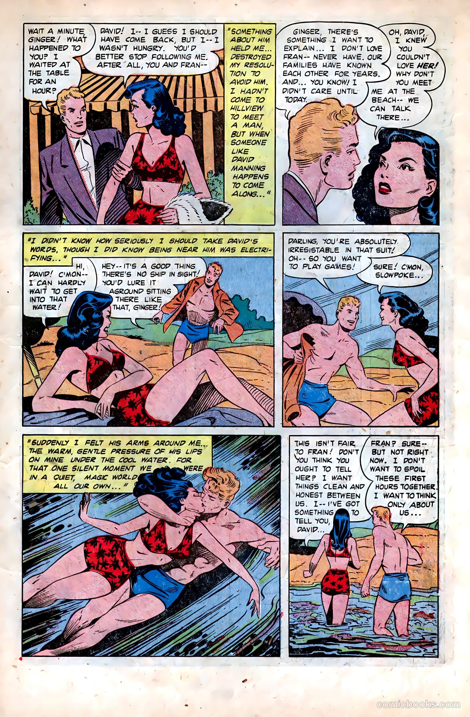 Pictorial Romances #4 — page 16 of 37