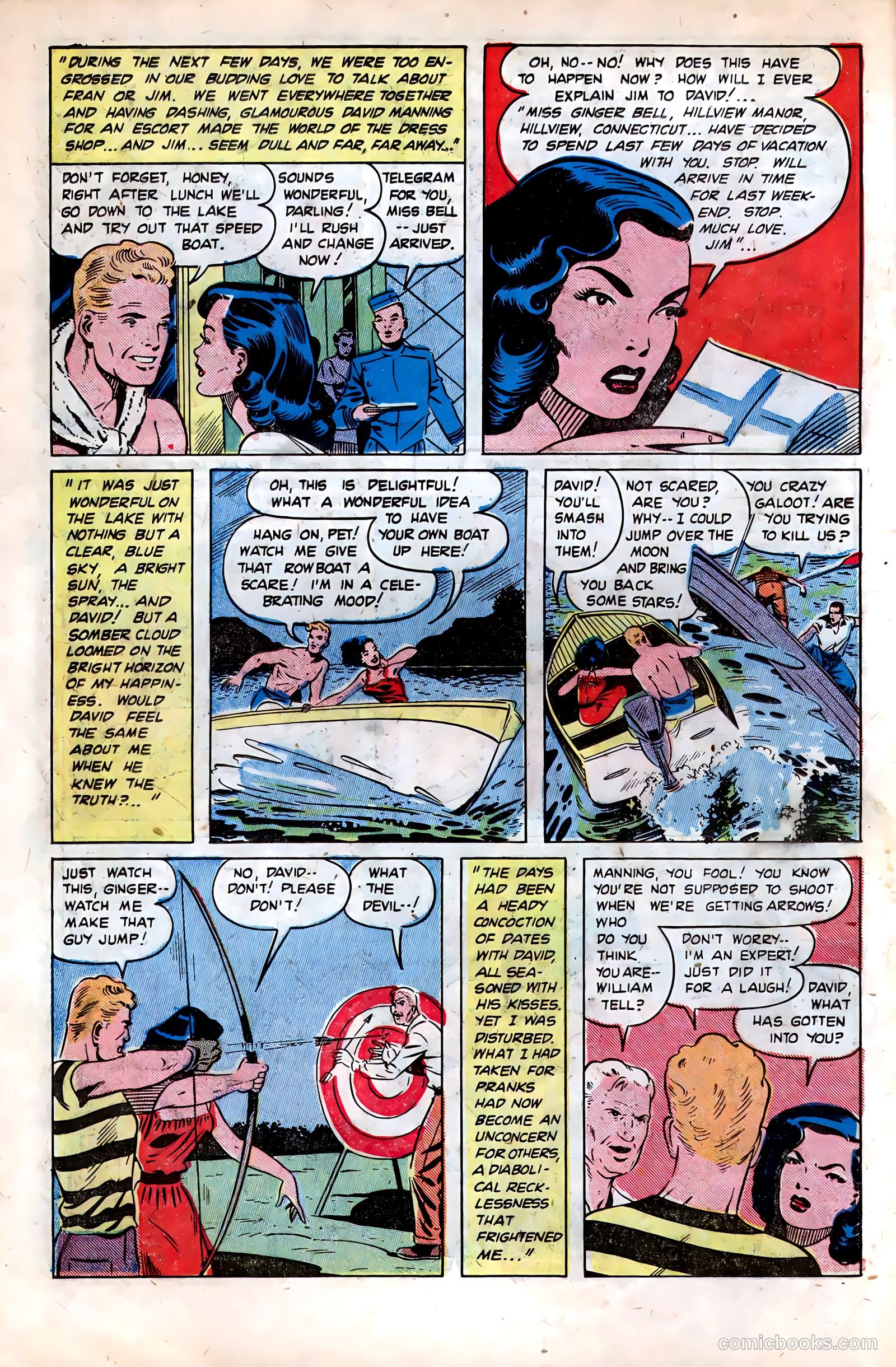 Pictorial Romances #4 — page 17 of 37