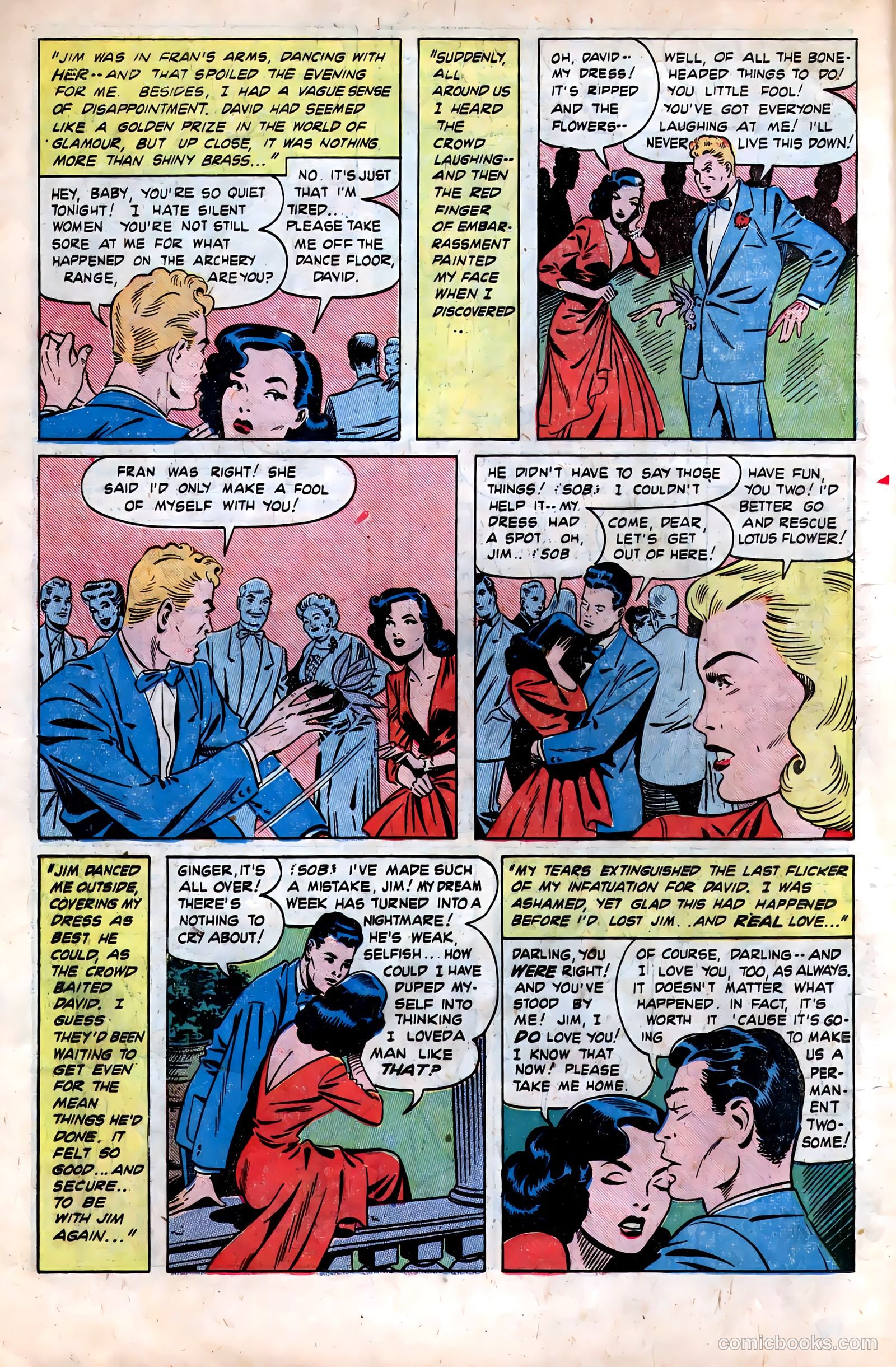 Pictorial Romances #4 — page 19 of 37