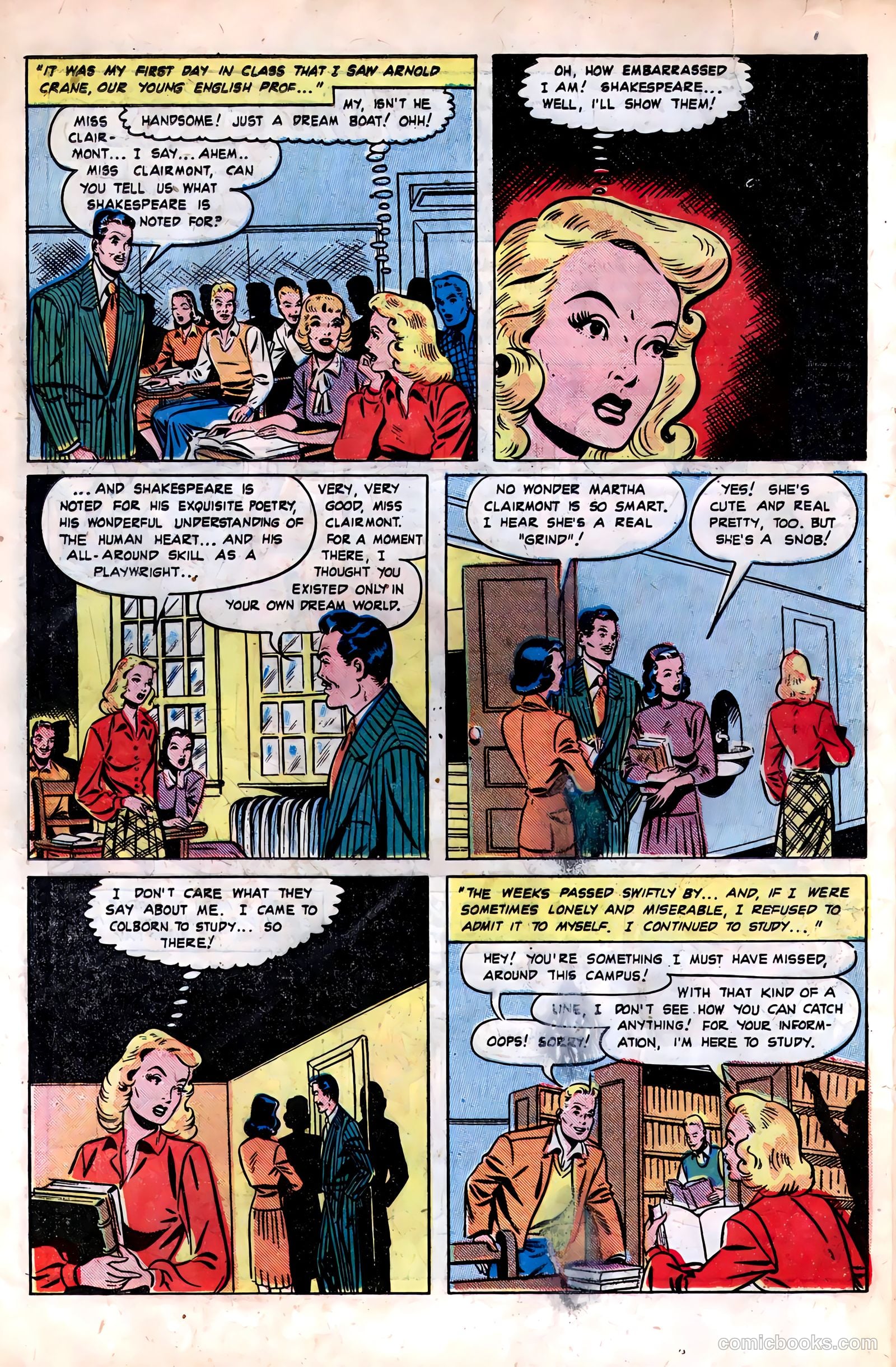 Pictorial Romances #4 — page 21 of 37