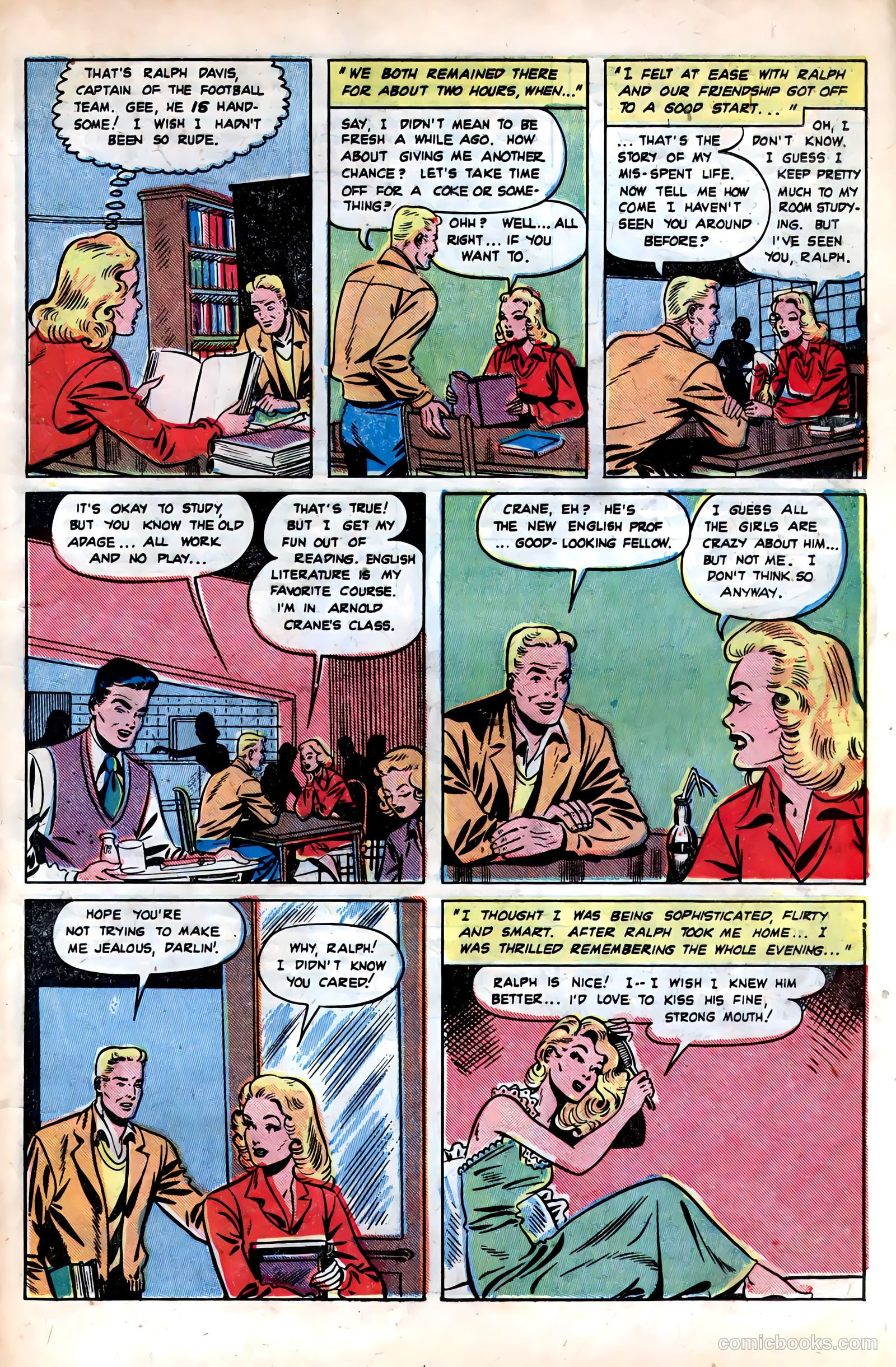 Pictorial Romances #4 — page 22 of 37