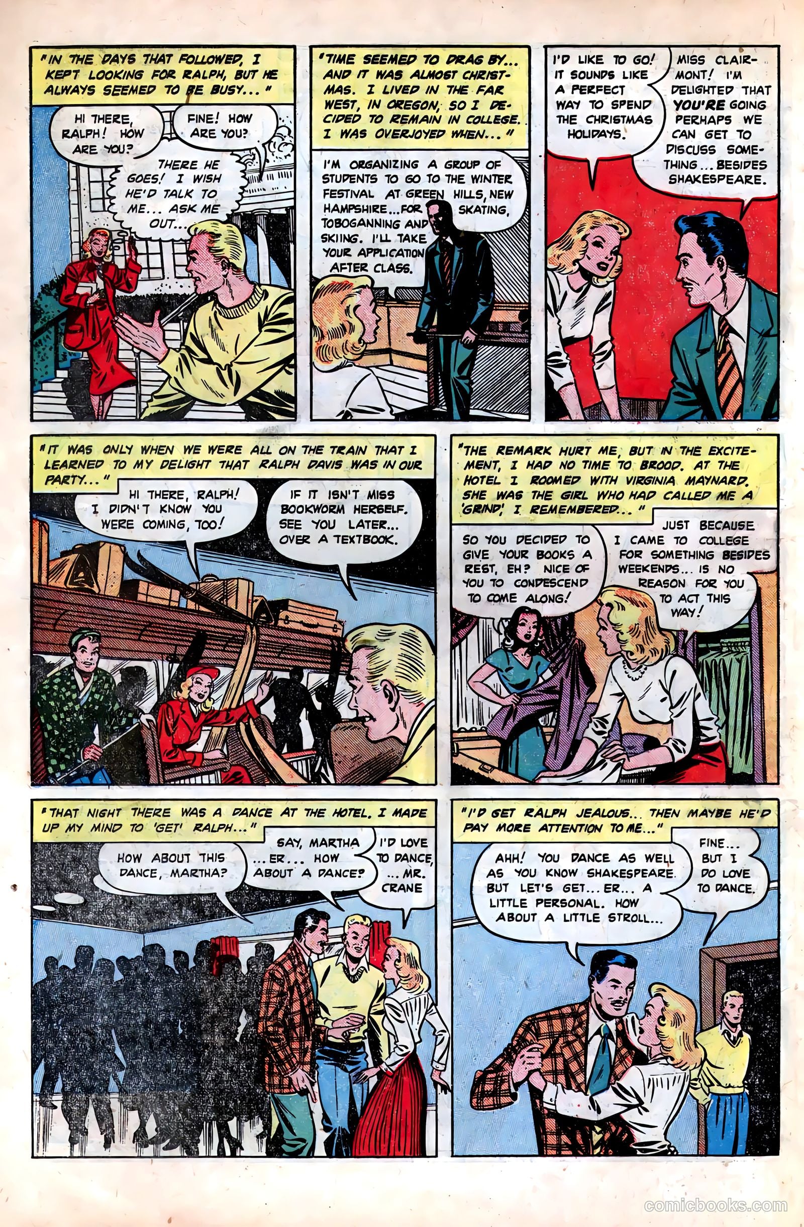 Pictorial Romances #4 — page 23 of 37