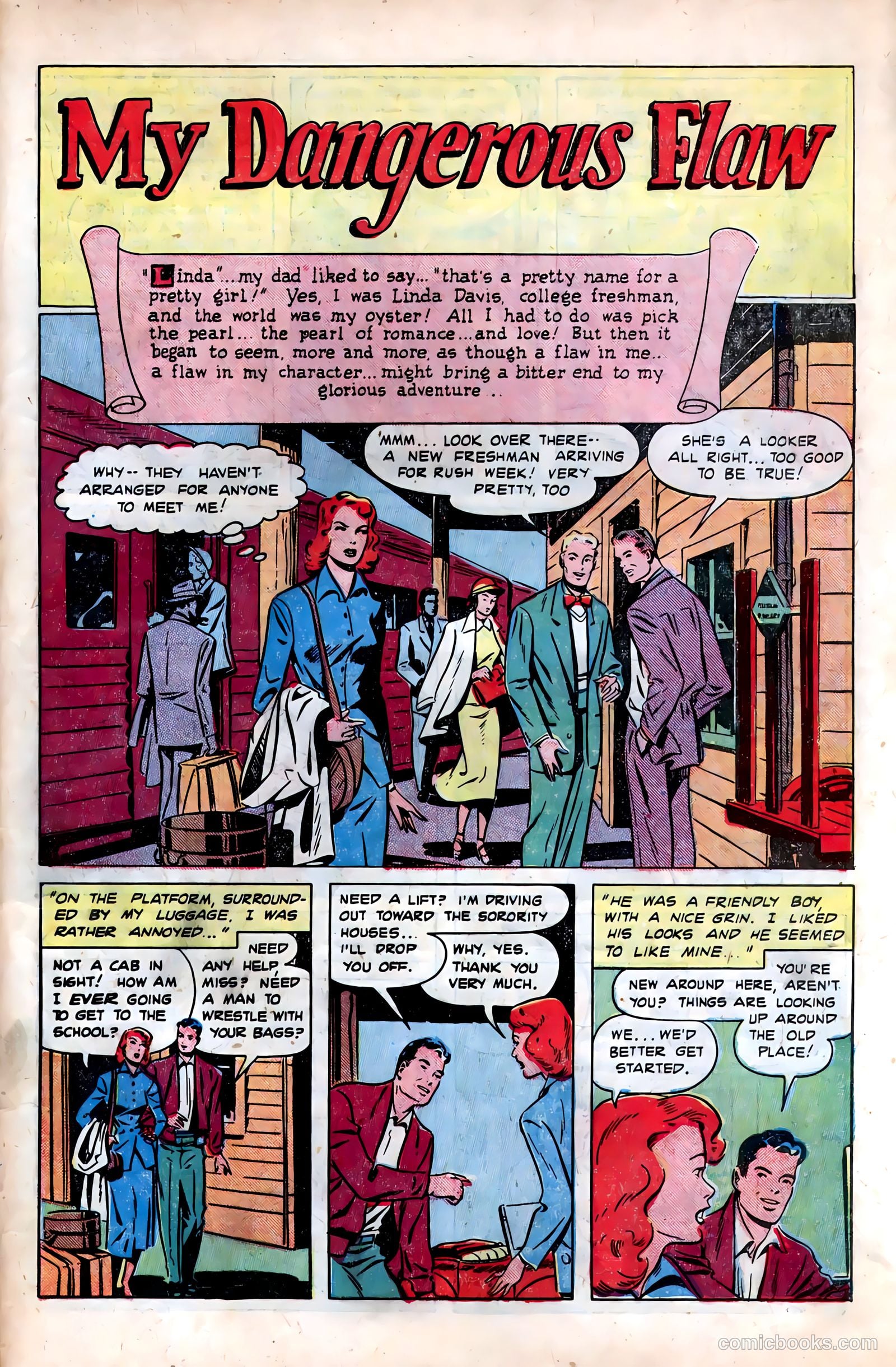 Pictorial Romances #4 — page 28 of 37