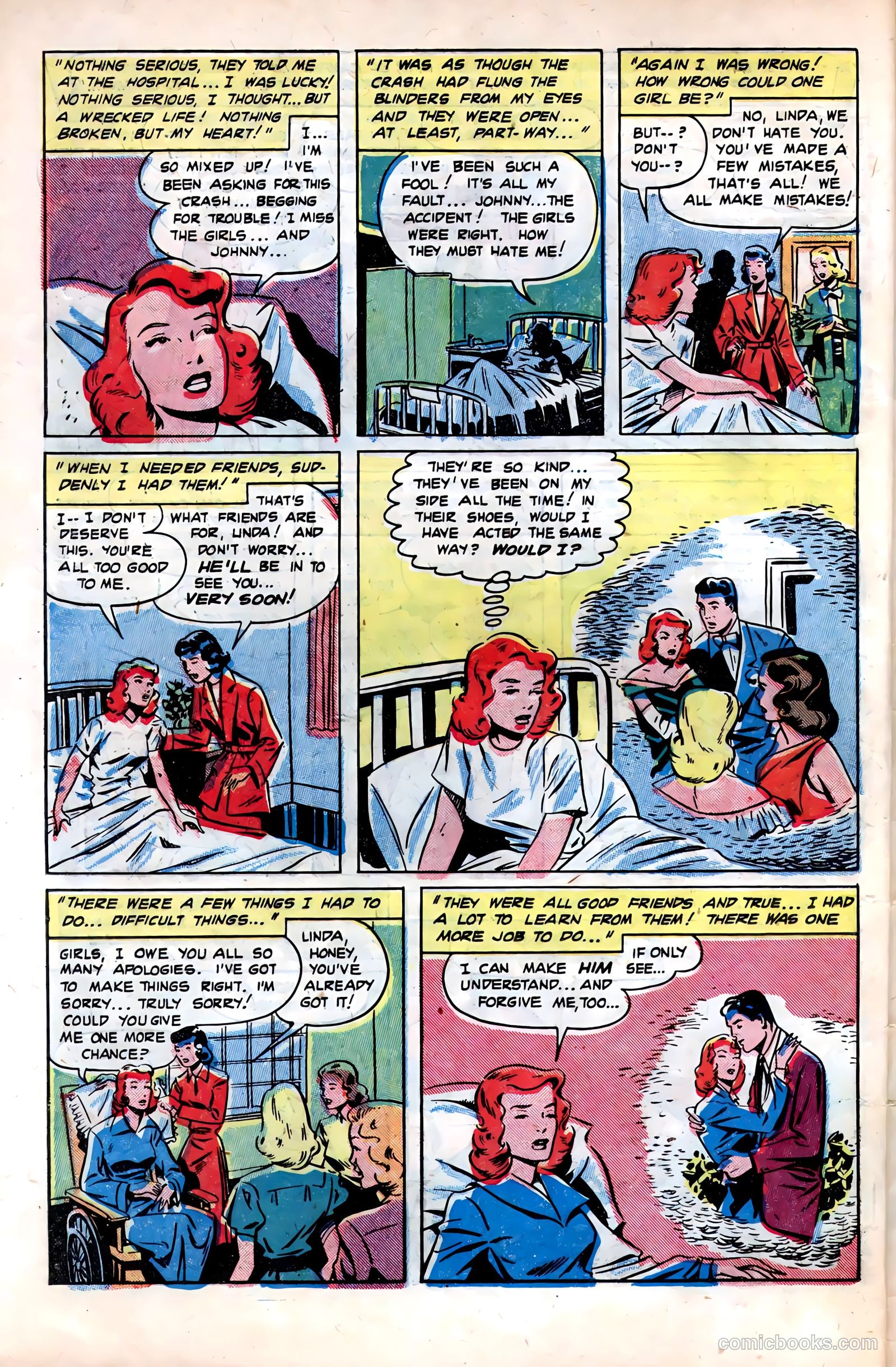 Pictorial Romances #4 — page 33 of 37