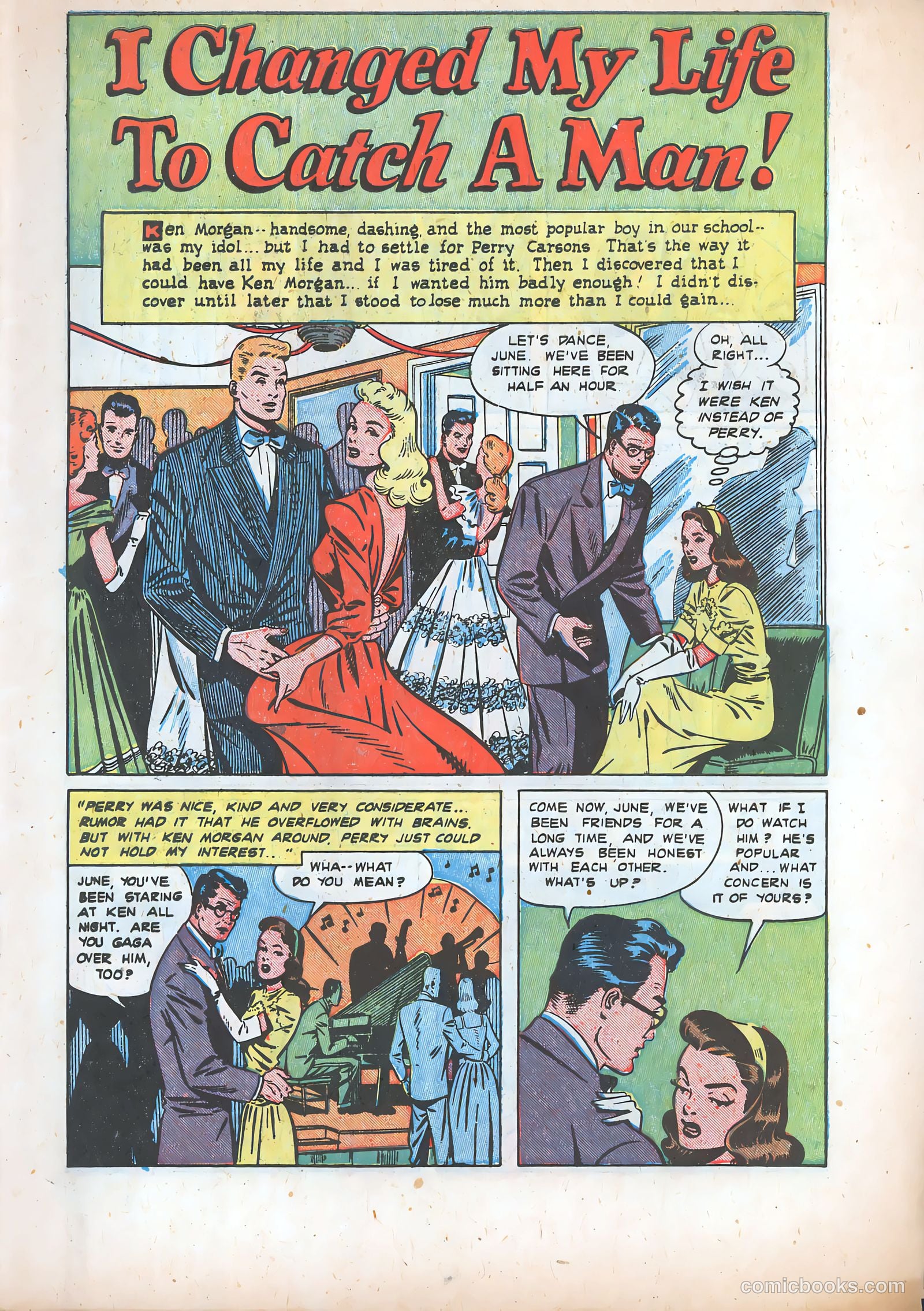 Pictorial Romances #5 — page 3 of 36