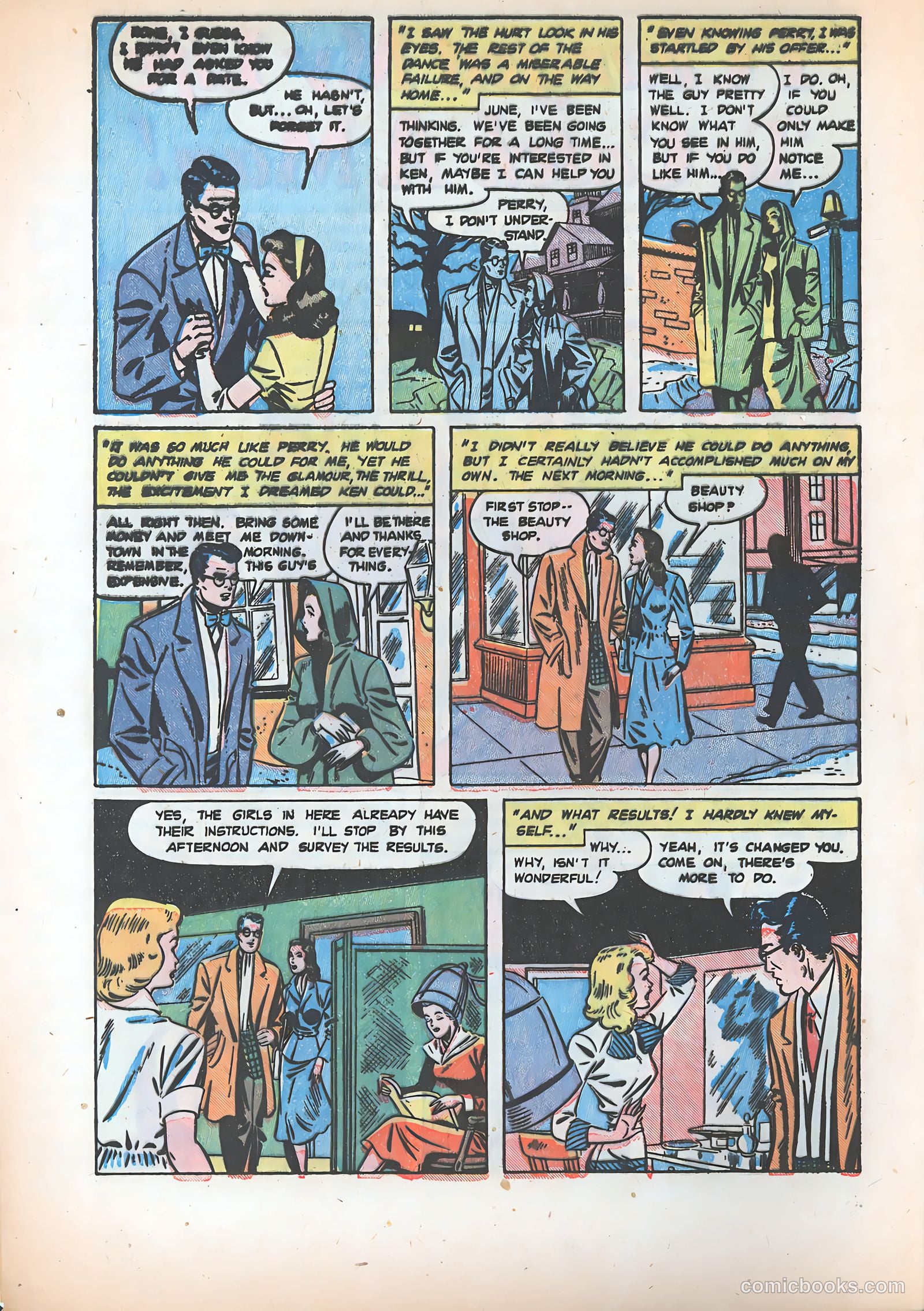 Pictorial Romances #5 — page 4 of 36