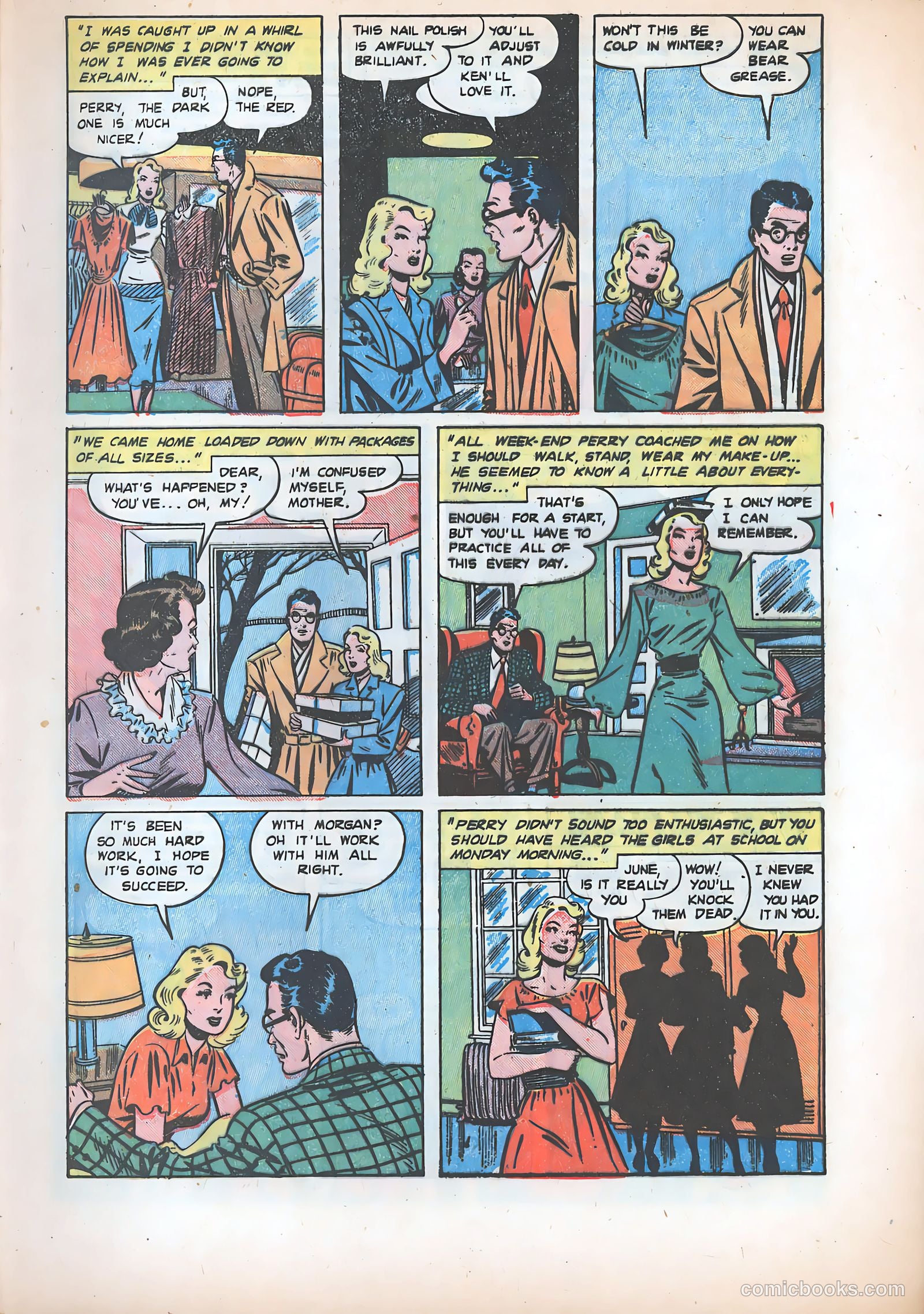 Pictorial Romances #5 — page 5 of 36