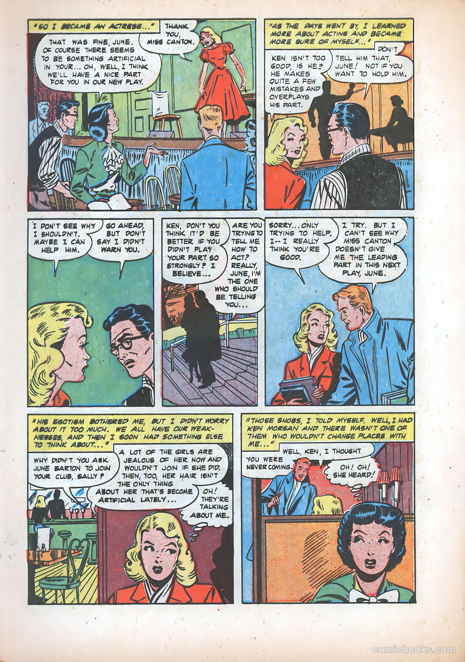 Pictorial Romances #5 — page 7 of 36