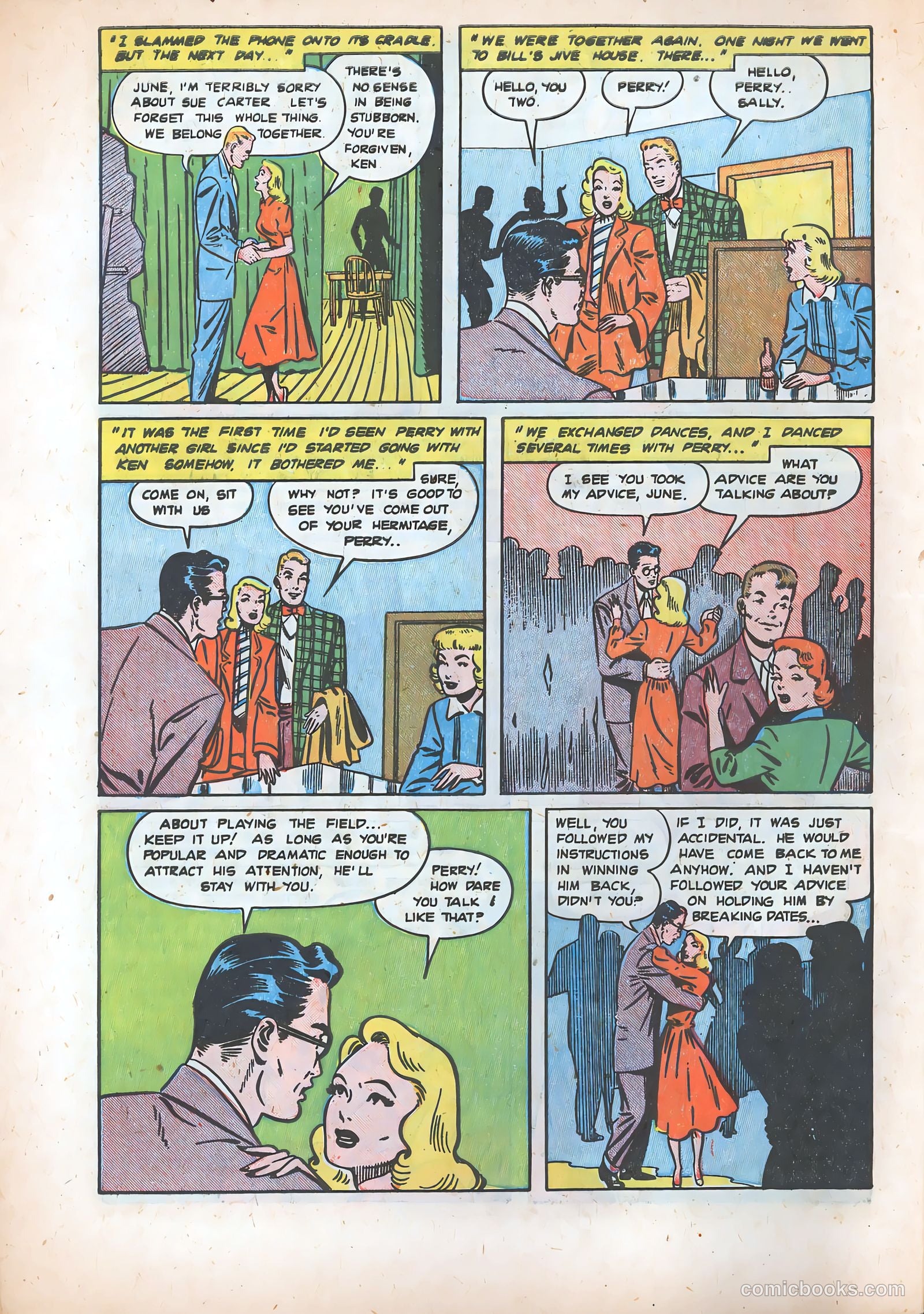 Pictorial Romances #5 — page 10 of 36