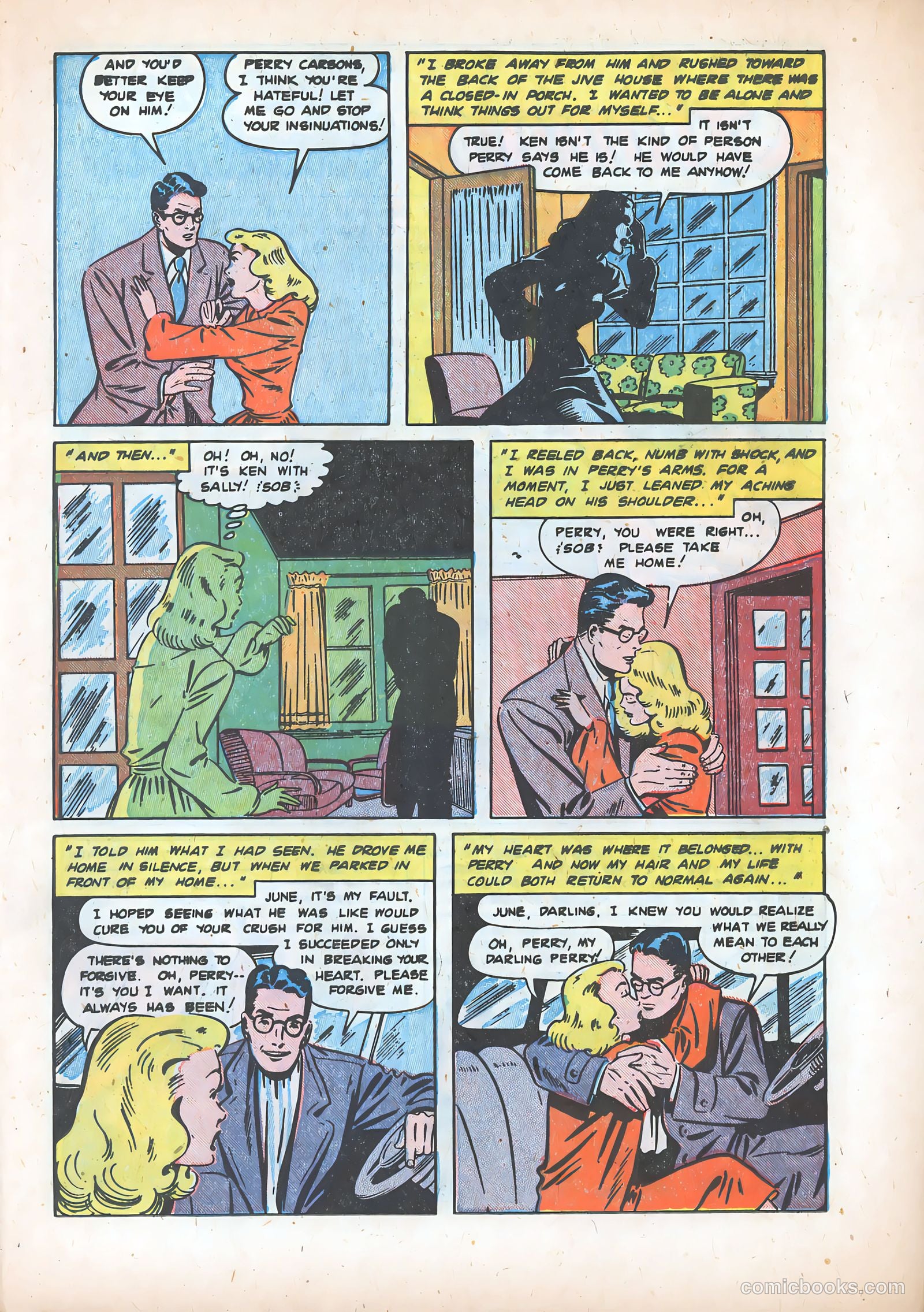 Pictorial Romances #5 — page 11 of 36
