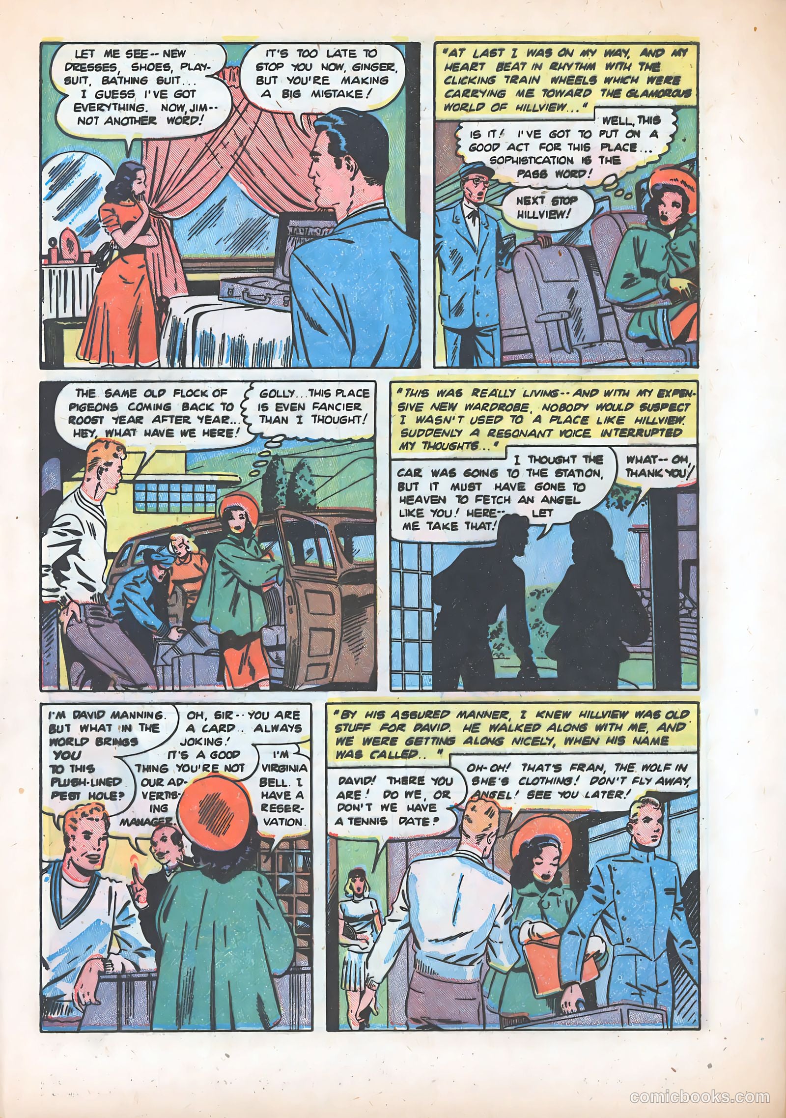 Pictorial Romances #5 — page 13 of 36