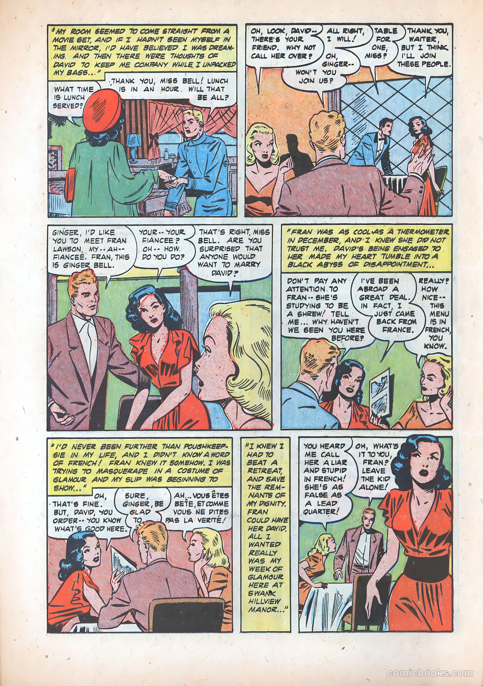 Pictorial Romances #5 — page 14 of 36