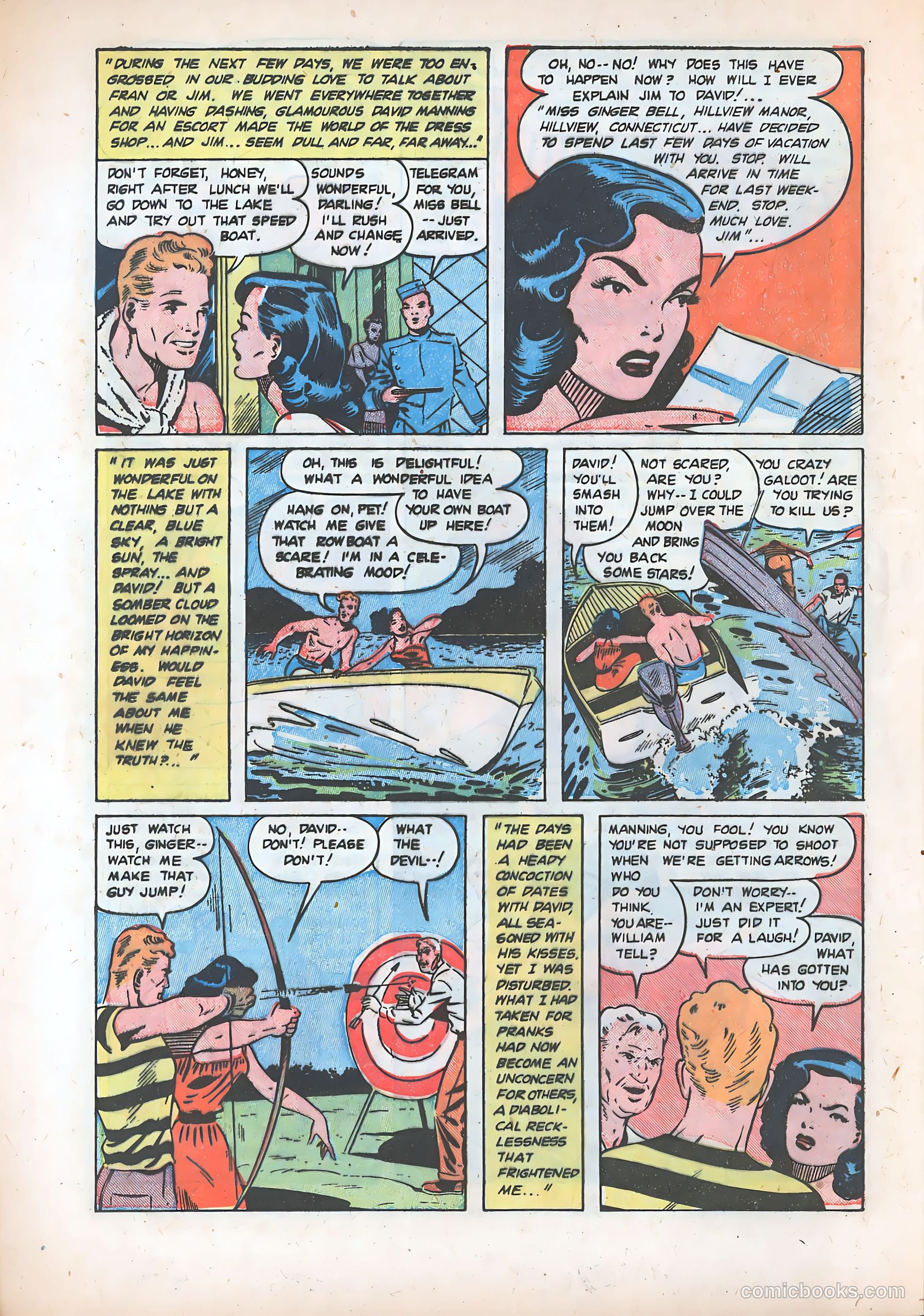Pictorial Romances #5 — page 16 of 36