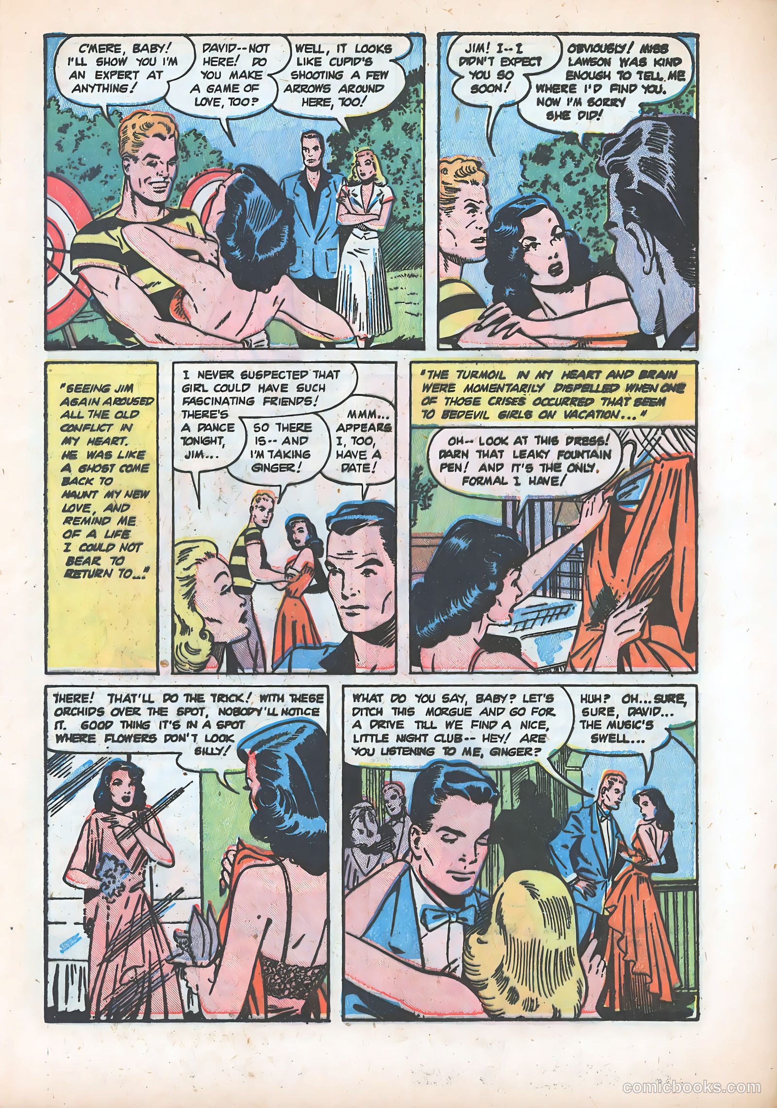 Pictorial Romances #5 — page 17 of 36