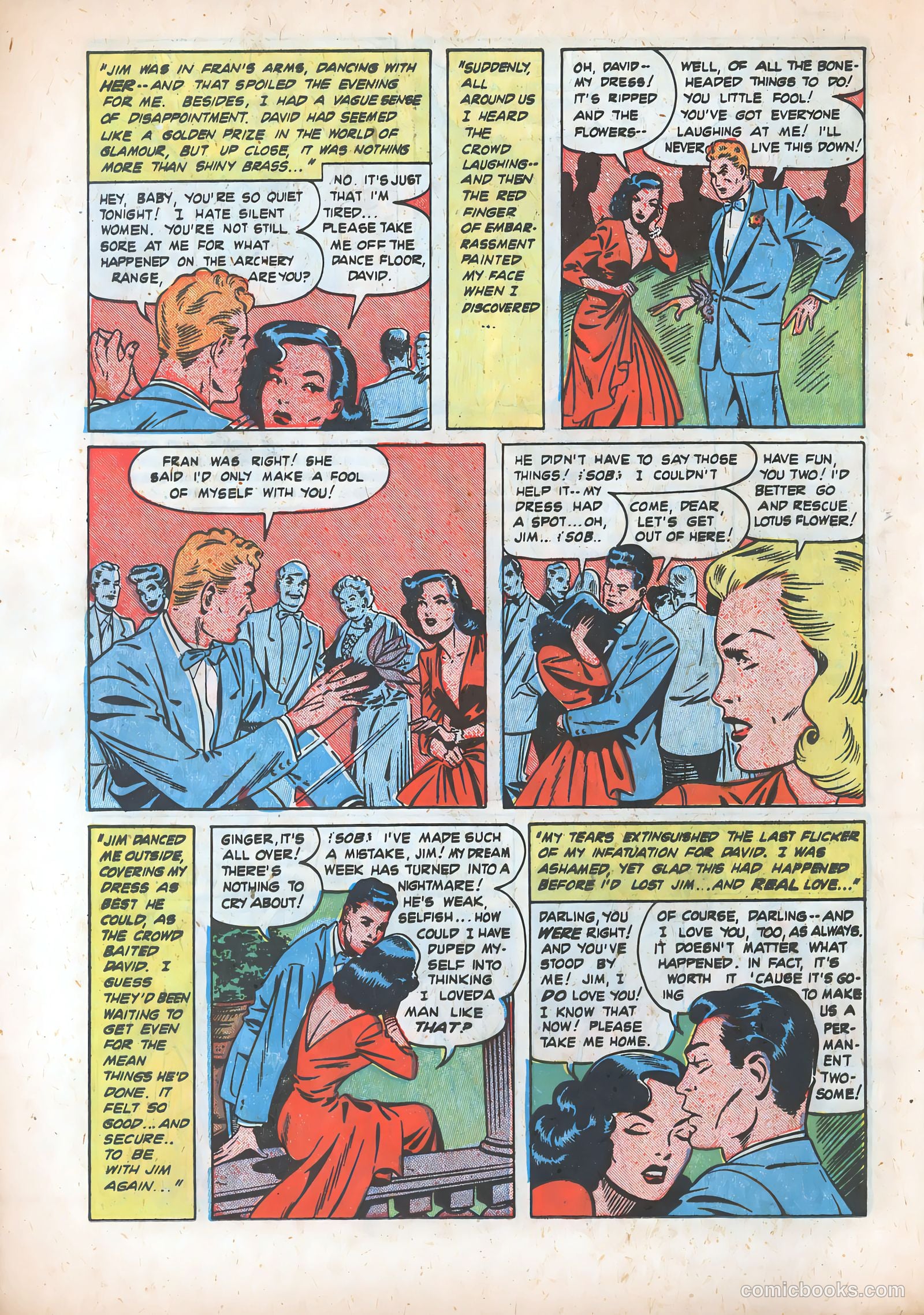 Pictorial Romances #5 — page 18 of 36
