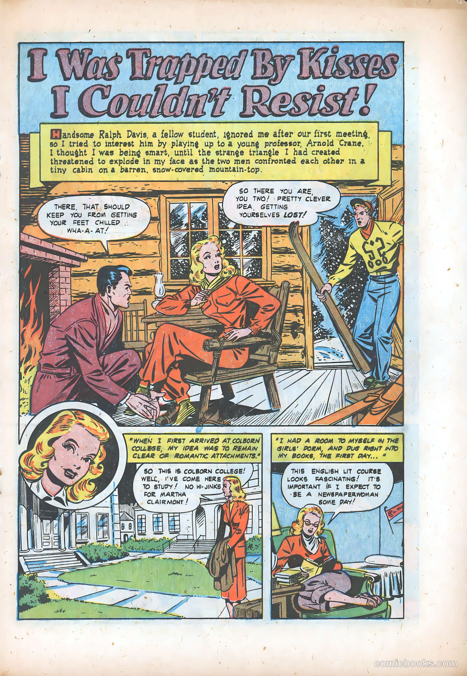 Pictorial Romances #5 — page 19 of 36