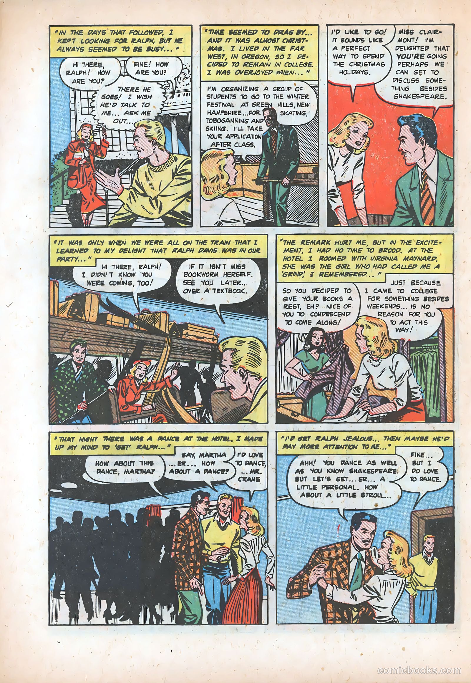 Pictorial Romances #5 — page 22 of 36