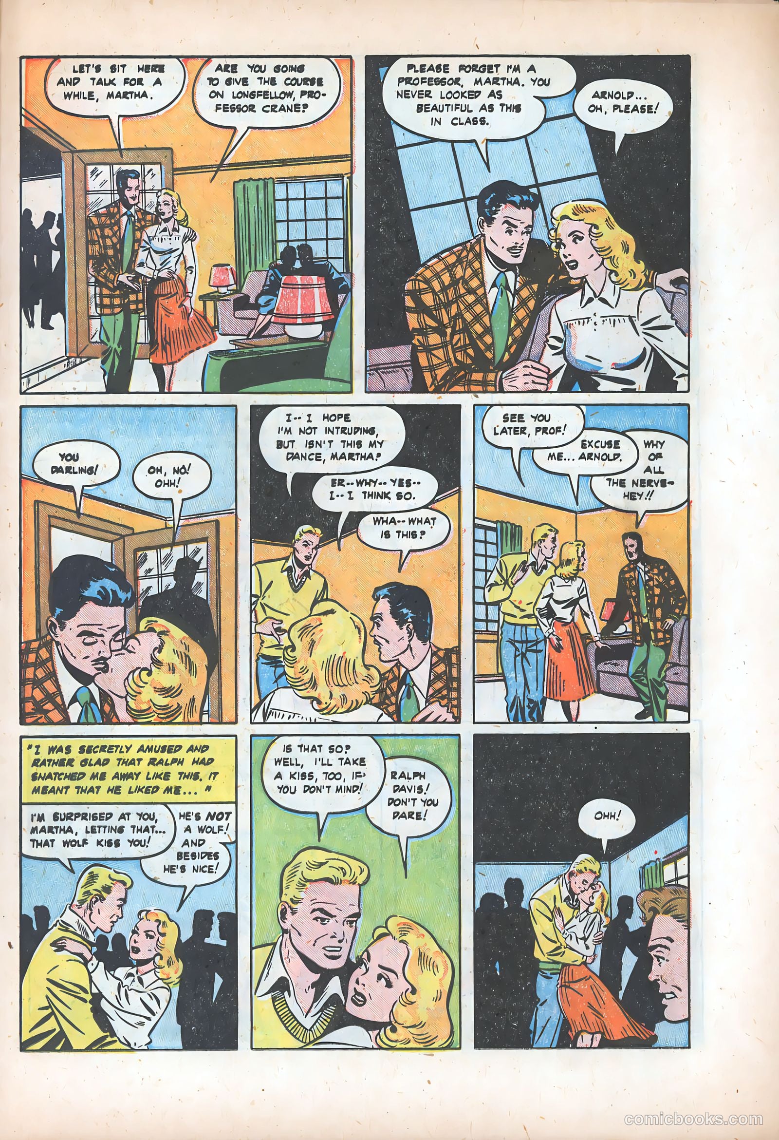 Pictorial Romances #5 — page 23 of 36
