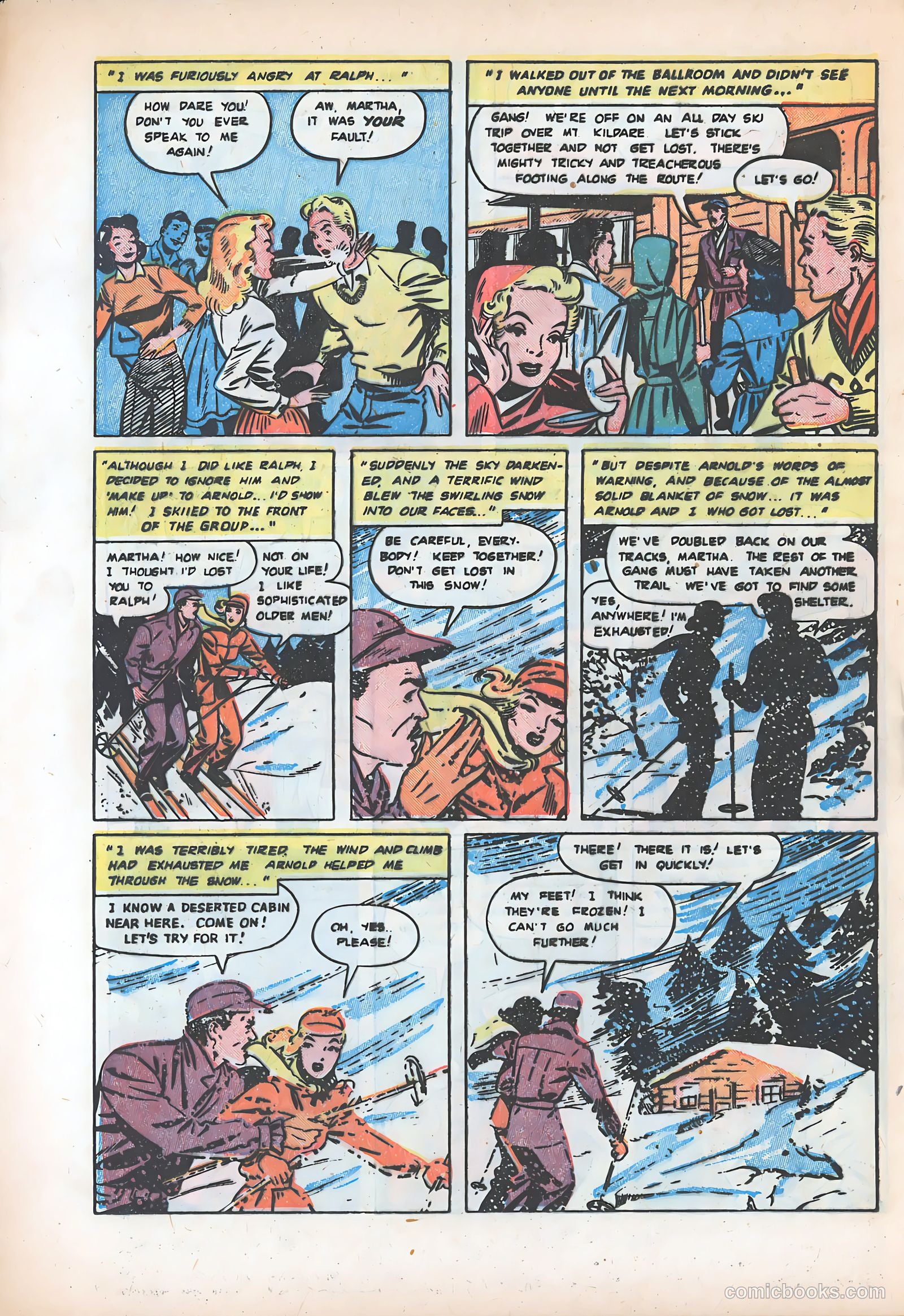 Pictorial Romances #5 — page 24 of 36