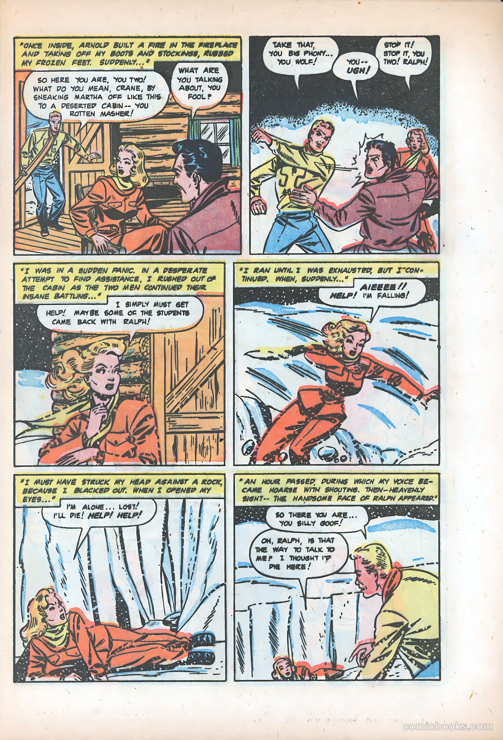 Pictorial Romances #5 — page 25 of 36