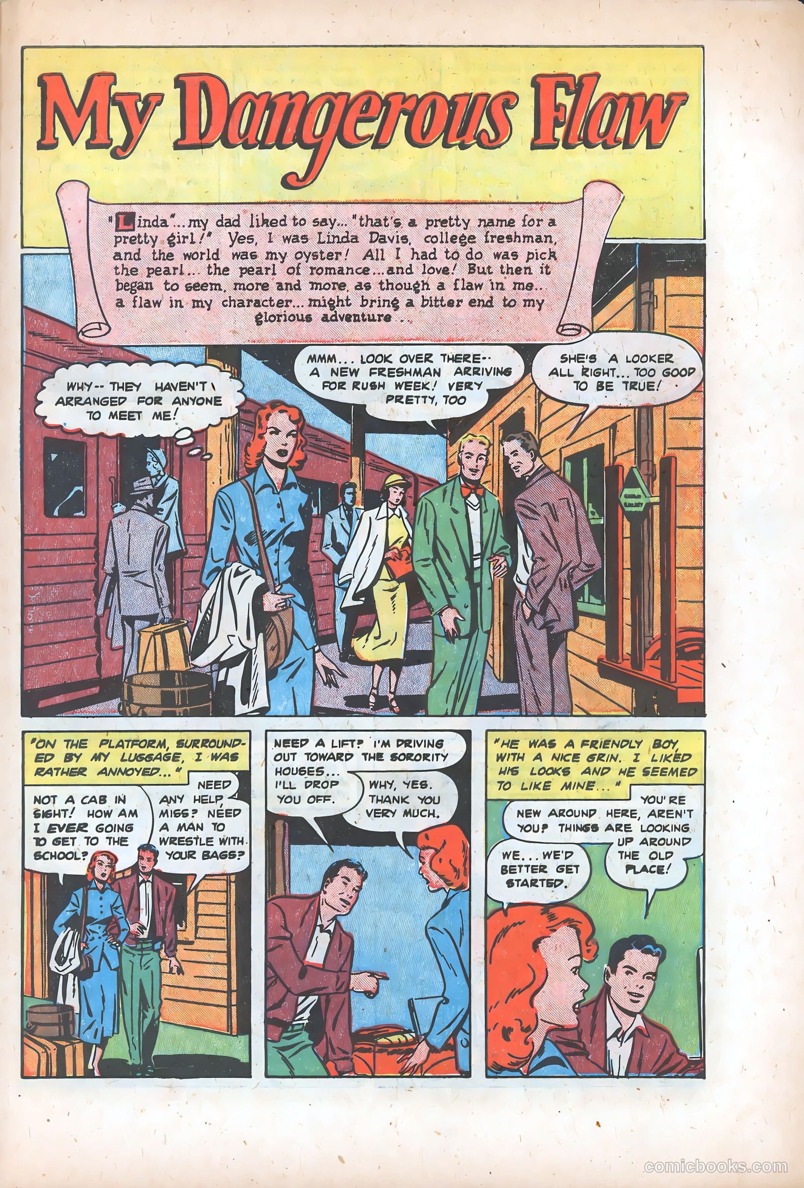 Pictorial Romances #5 — page 27 of 36