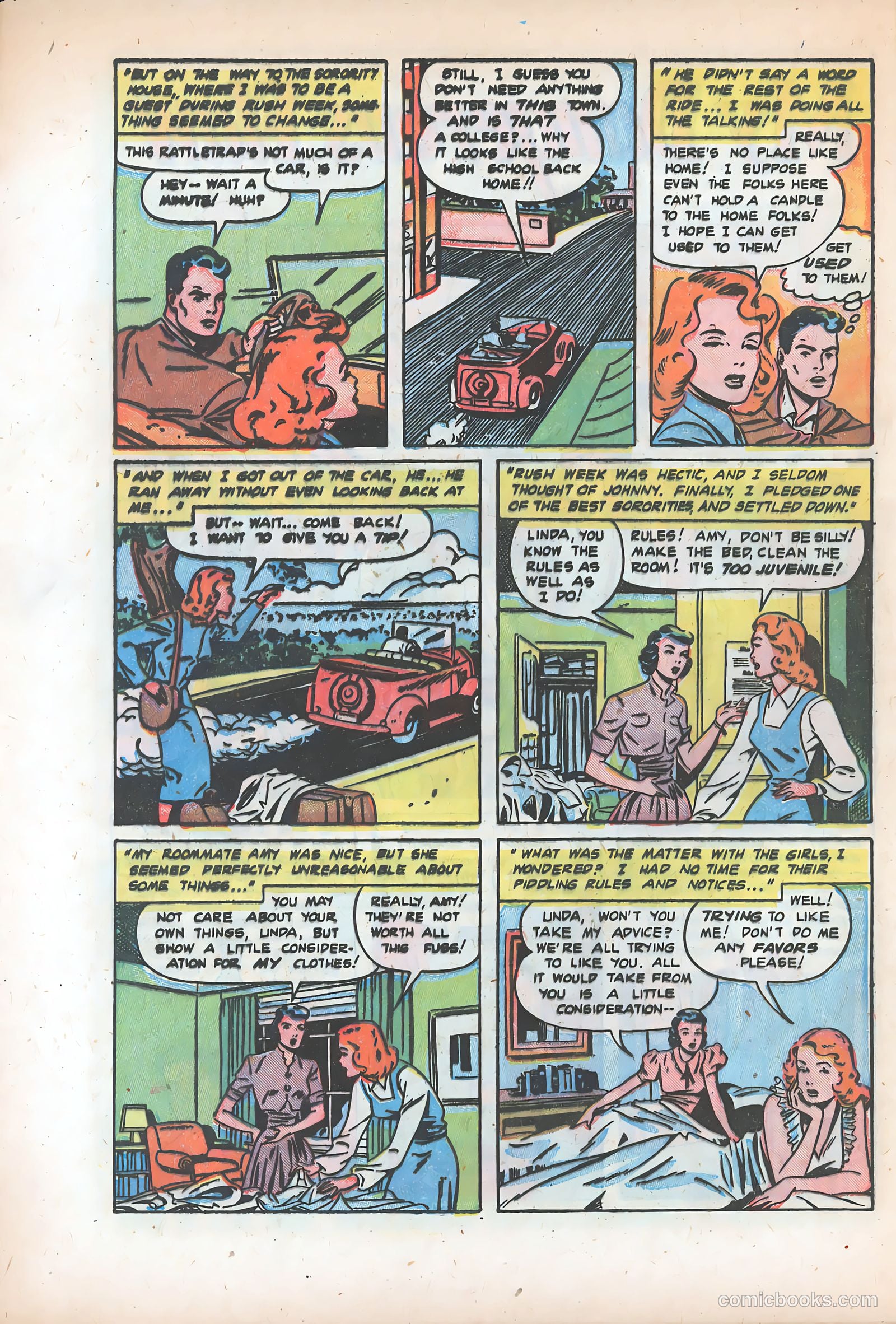 Pictorial Romances #5 — page 28 of 36