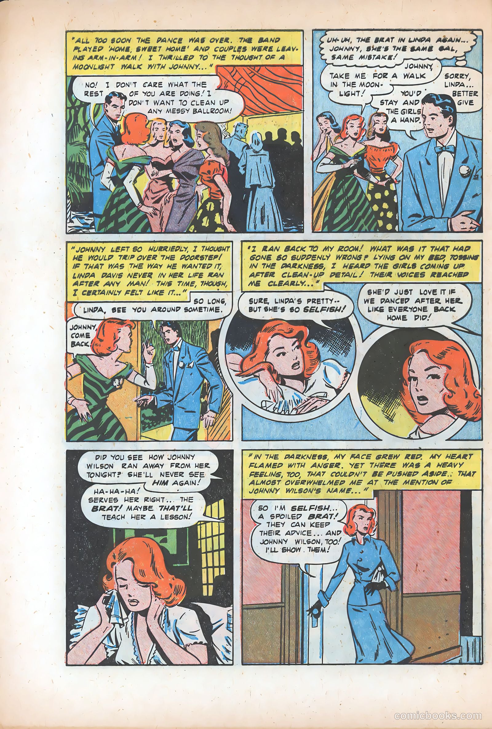Pictorial Romances #5 — page 30 of 36