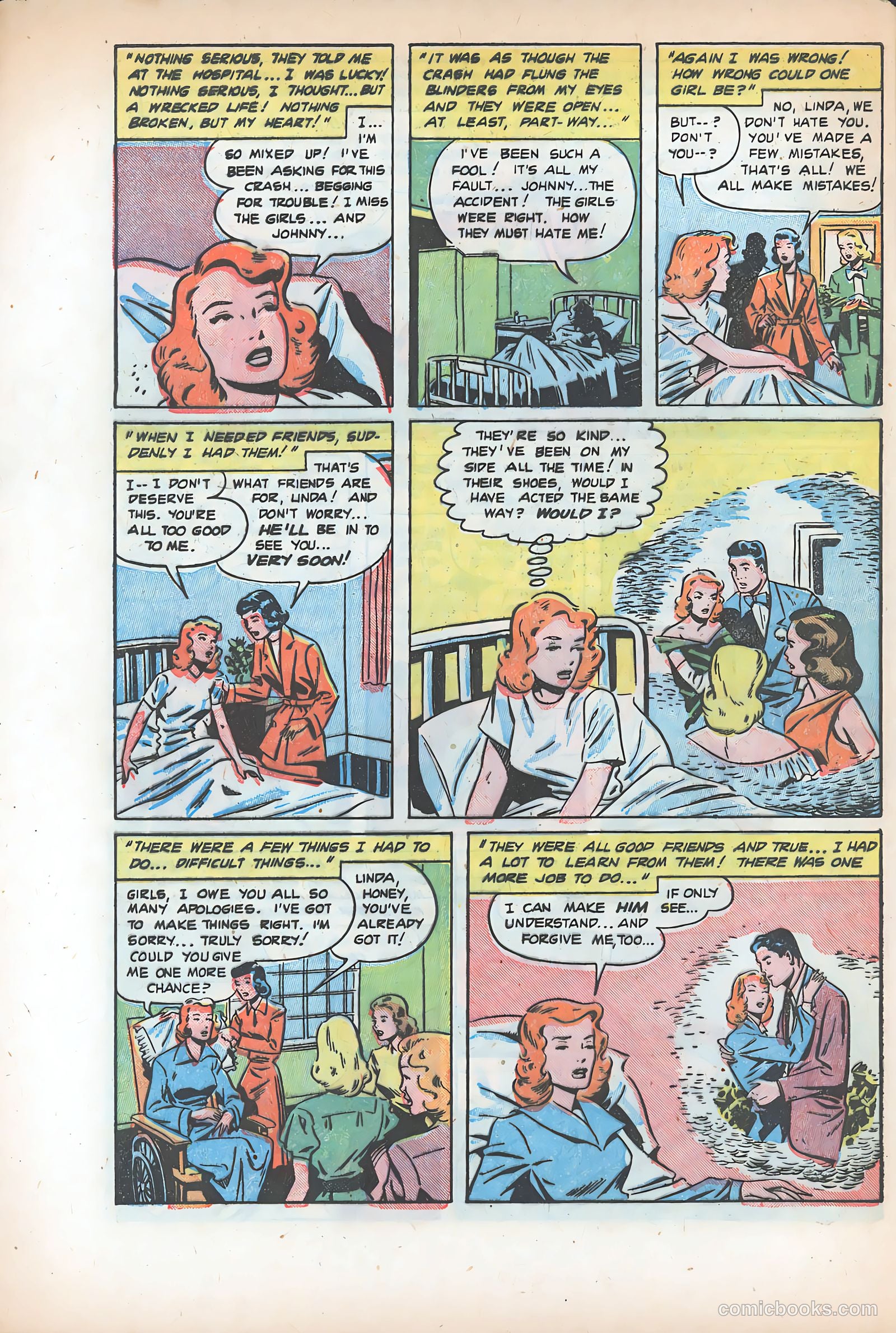 Pictorial Romances #5 — page 32 of 36