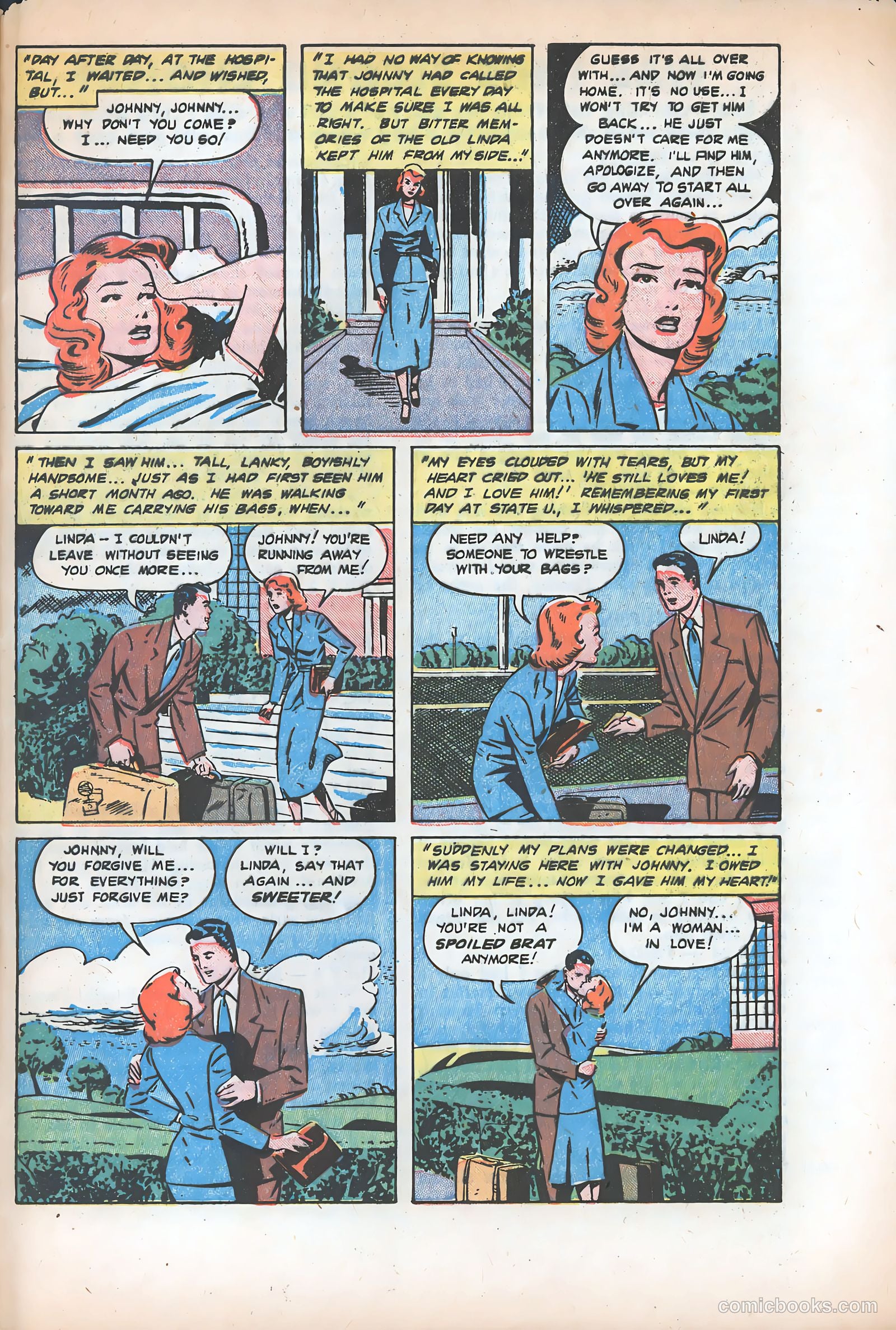Pictorial Romances #5 — page 33 of 36