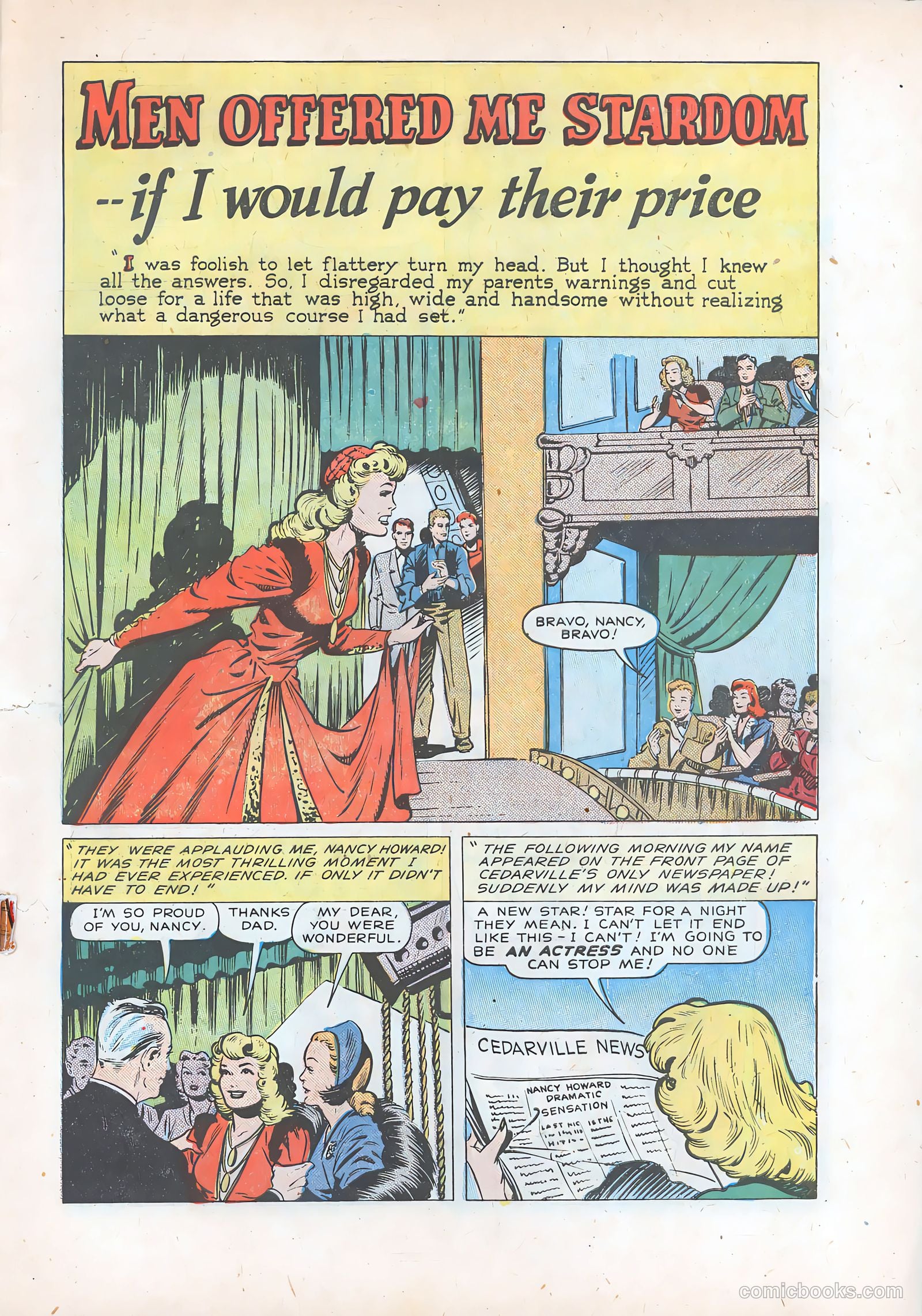 Pictorial Romances #6 — page 3 of 36