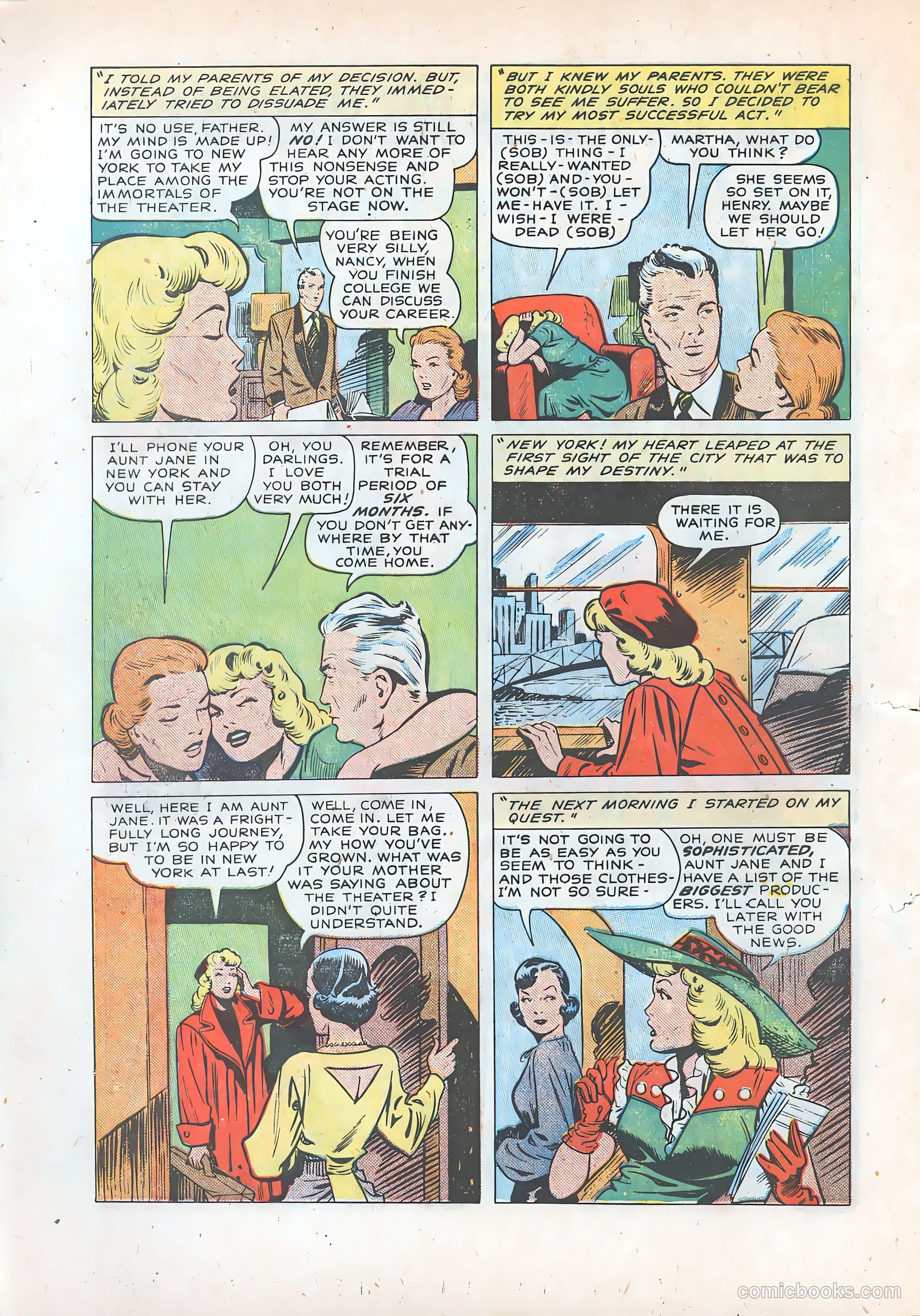Pictorial Romances #6 — page 4 of 36