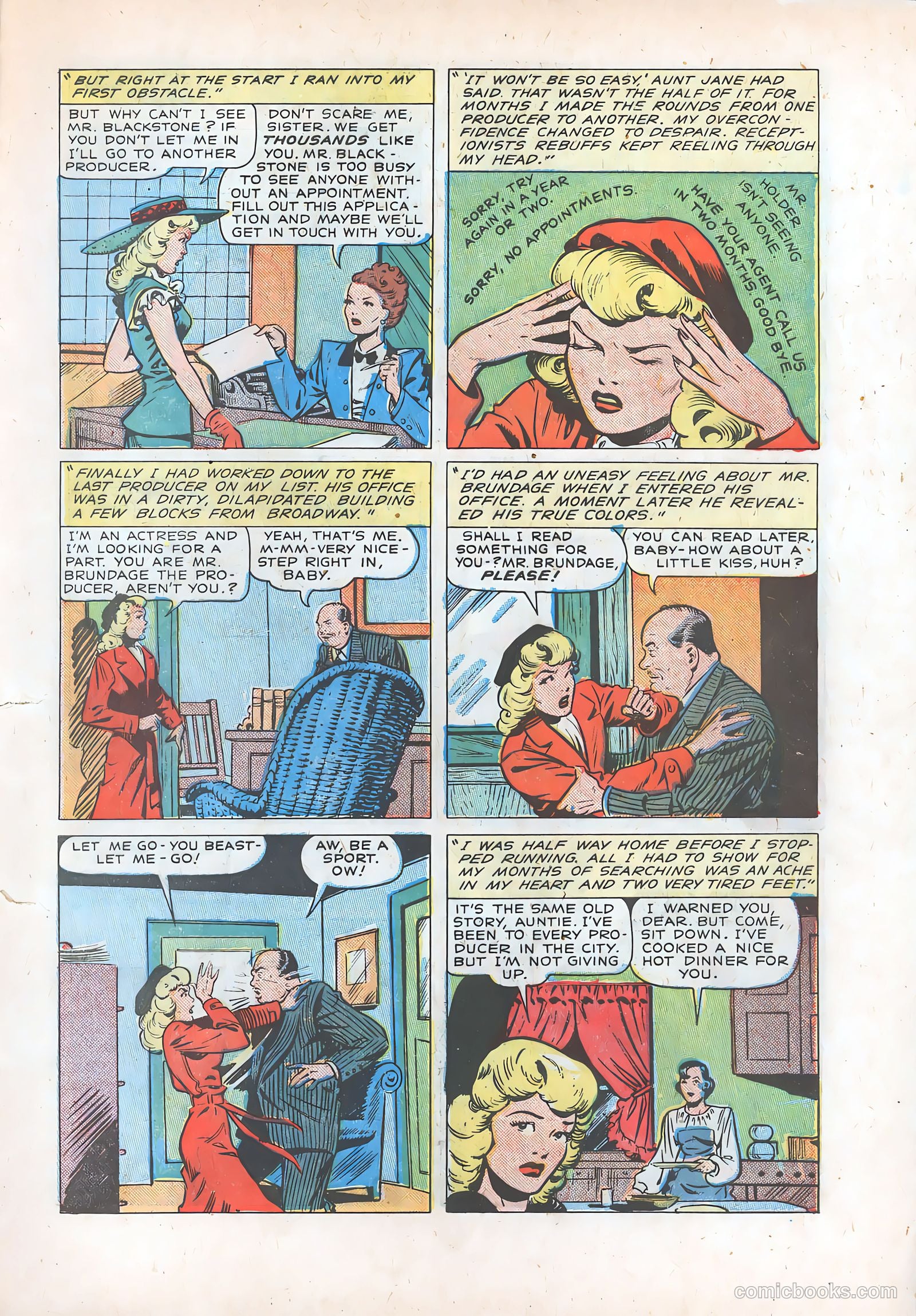 Pictorial Romances #6 — page 5 of 36