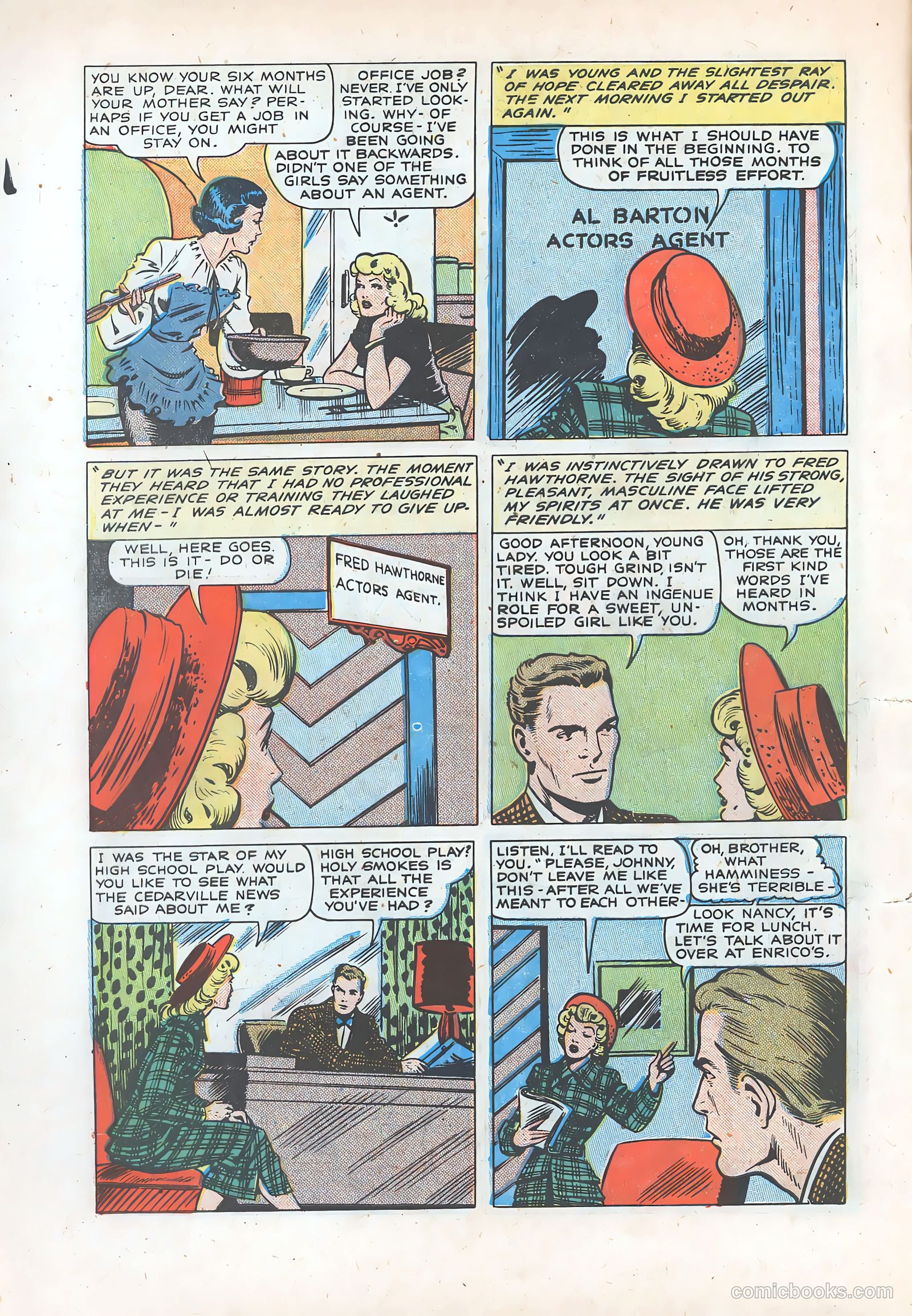 Pictorial Romances #6 — page 6 of 36