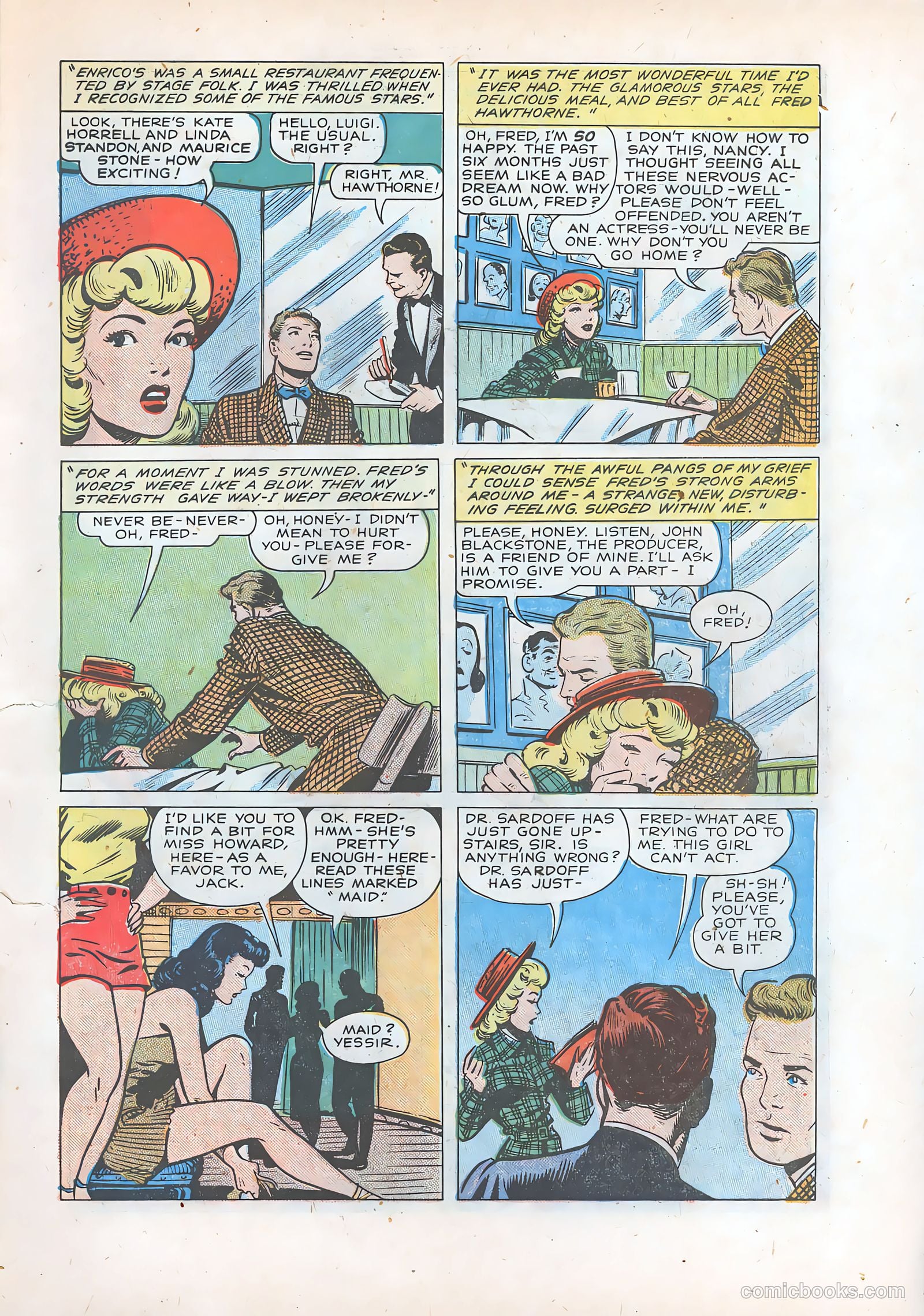Pictorial Romances #6 — page 7 of 36