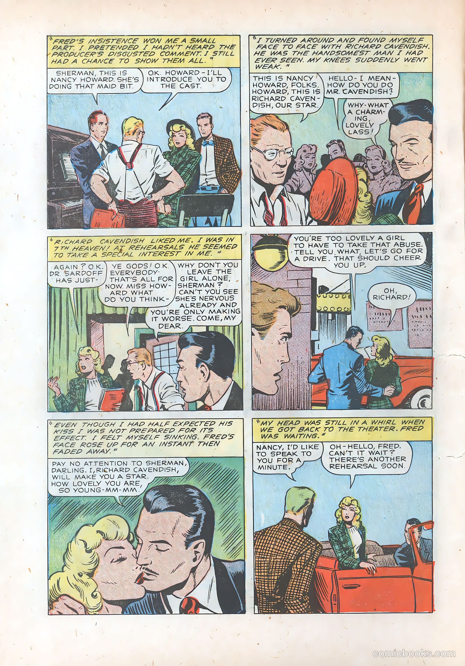 Pictorial Romances #6 — page 8 of 36
