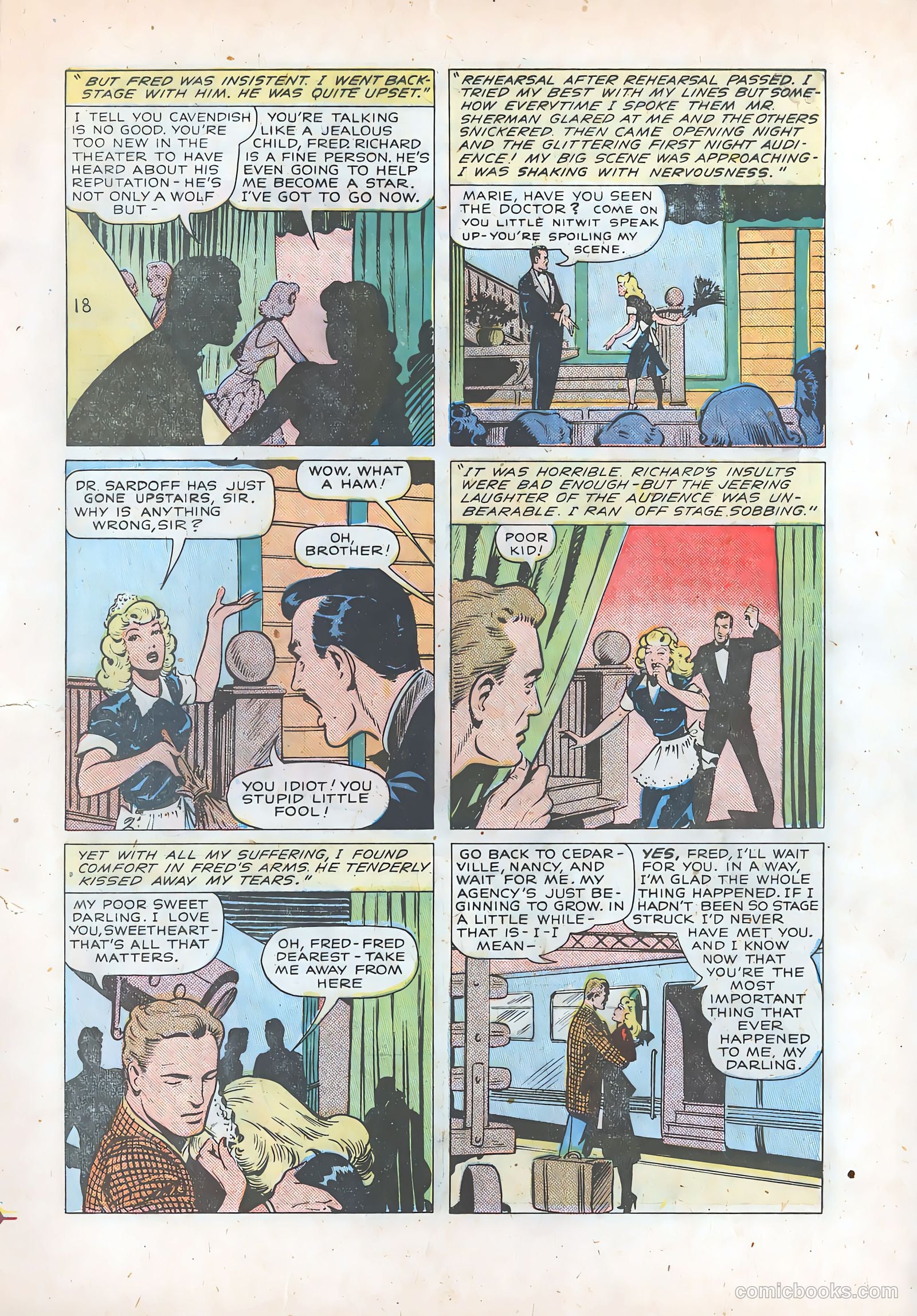 Pictorial Romances #6 — page 9 of 36