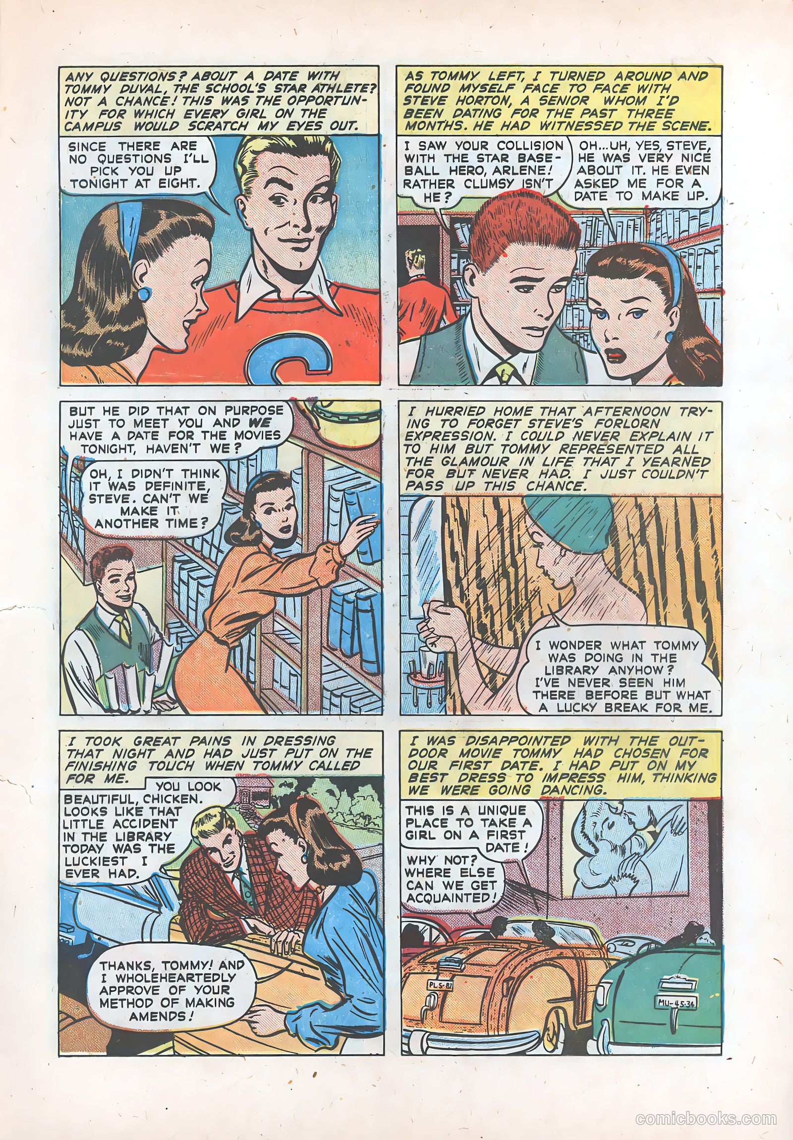Pictorial Romances #6 — page 11 of 36