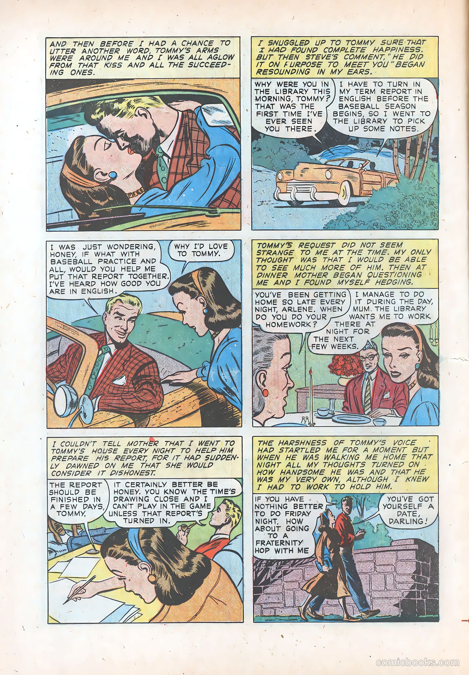 Pictorial Romances #6 — page 12 of 36
