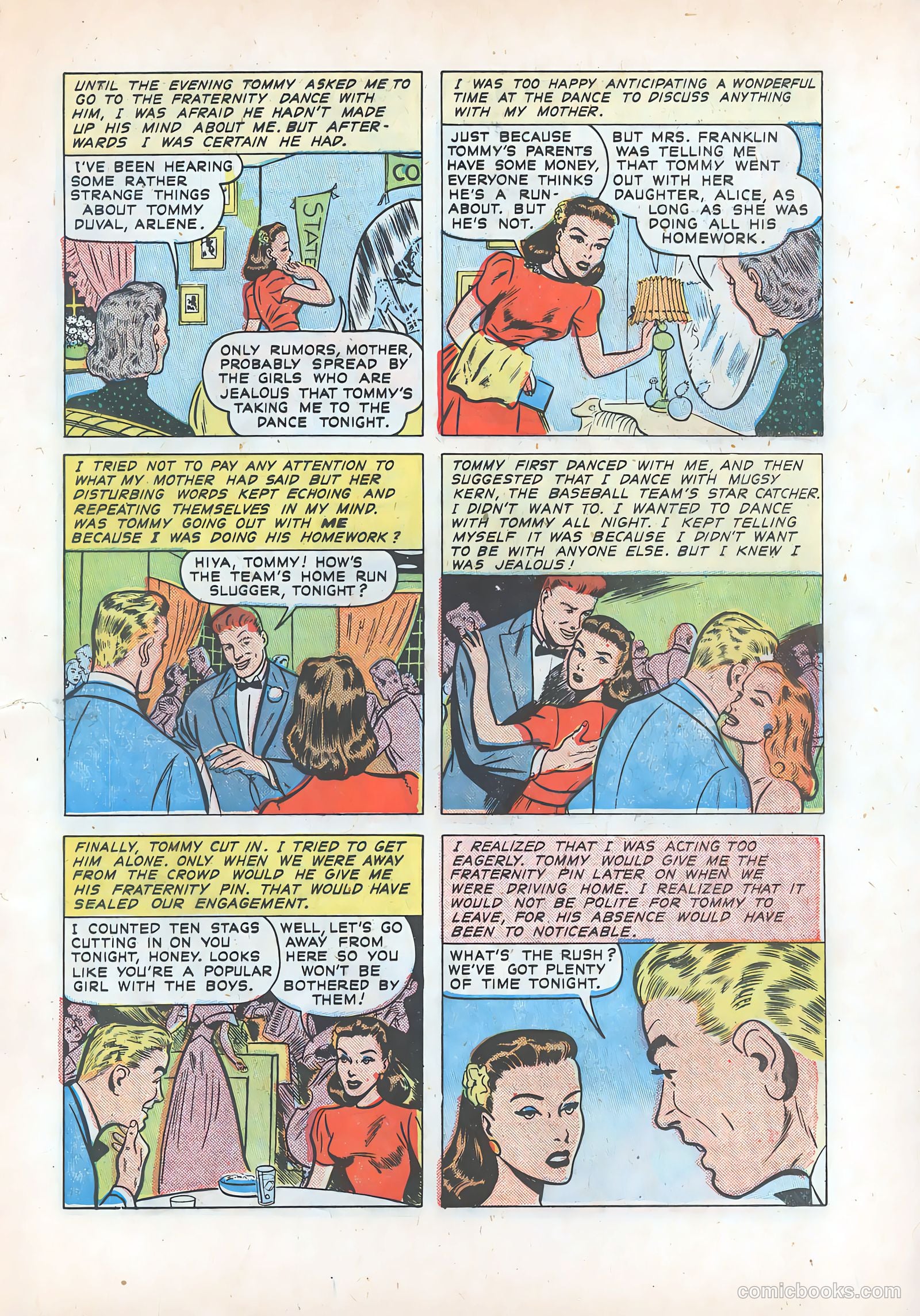Pictorial Romances #6 — page 13 of 36