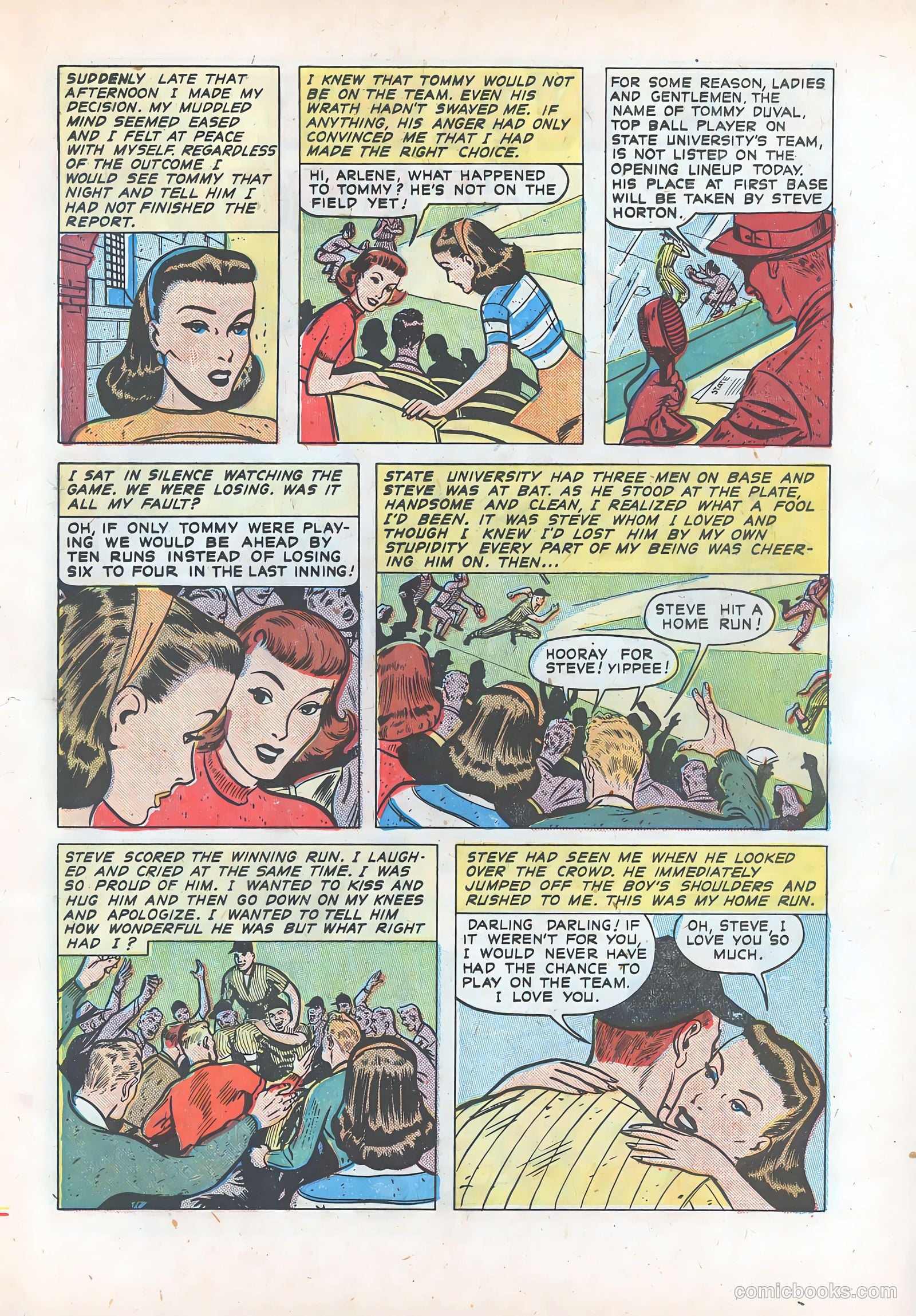 Pictorial Romances #6 — page 15 of 36
