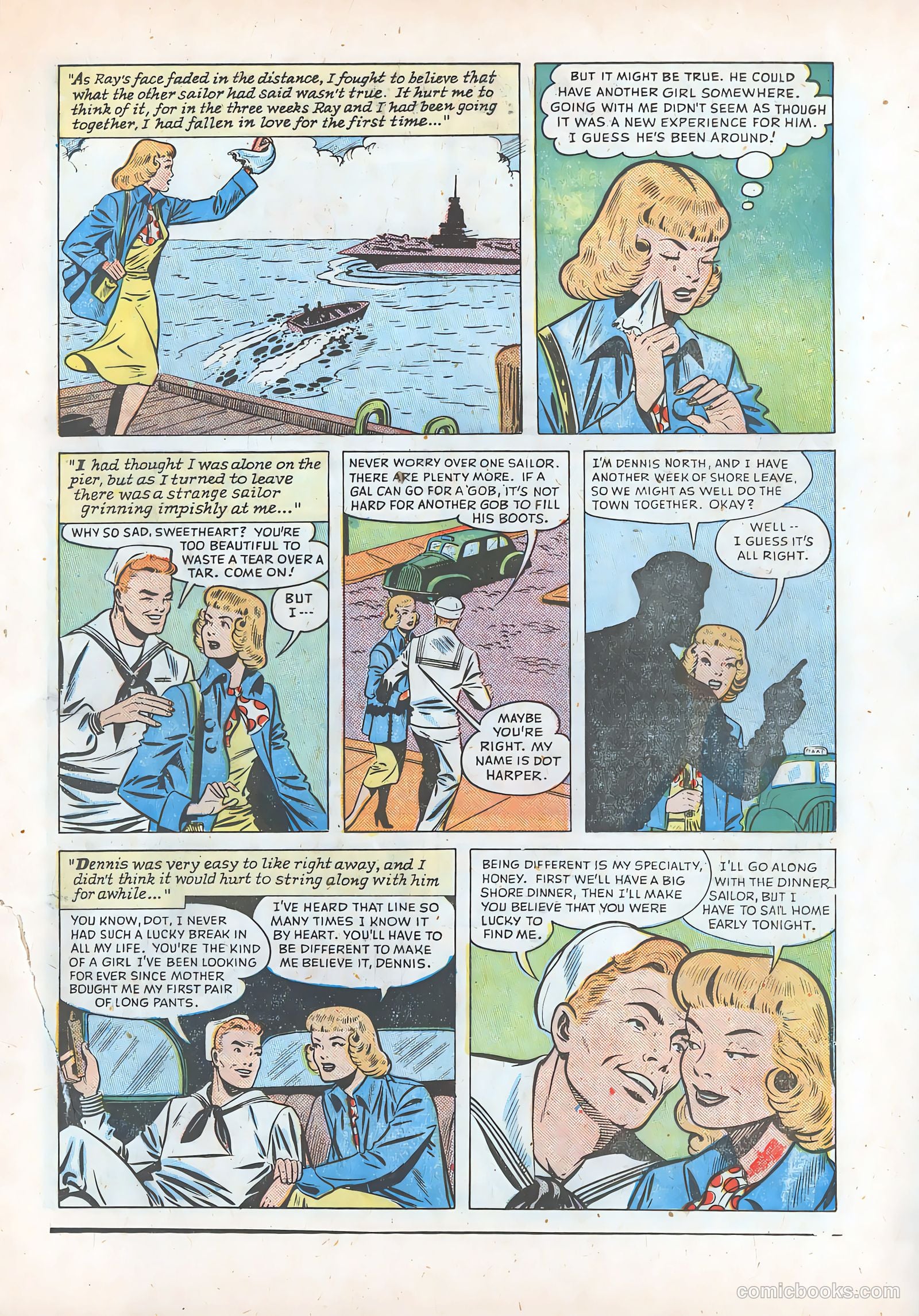 Pictorial Romances #6 — page 17 of 36