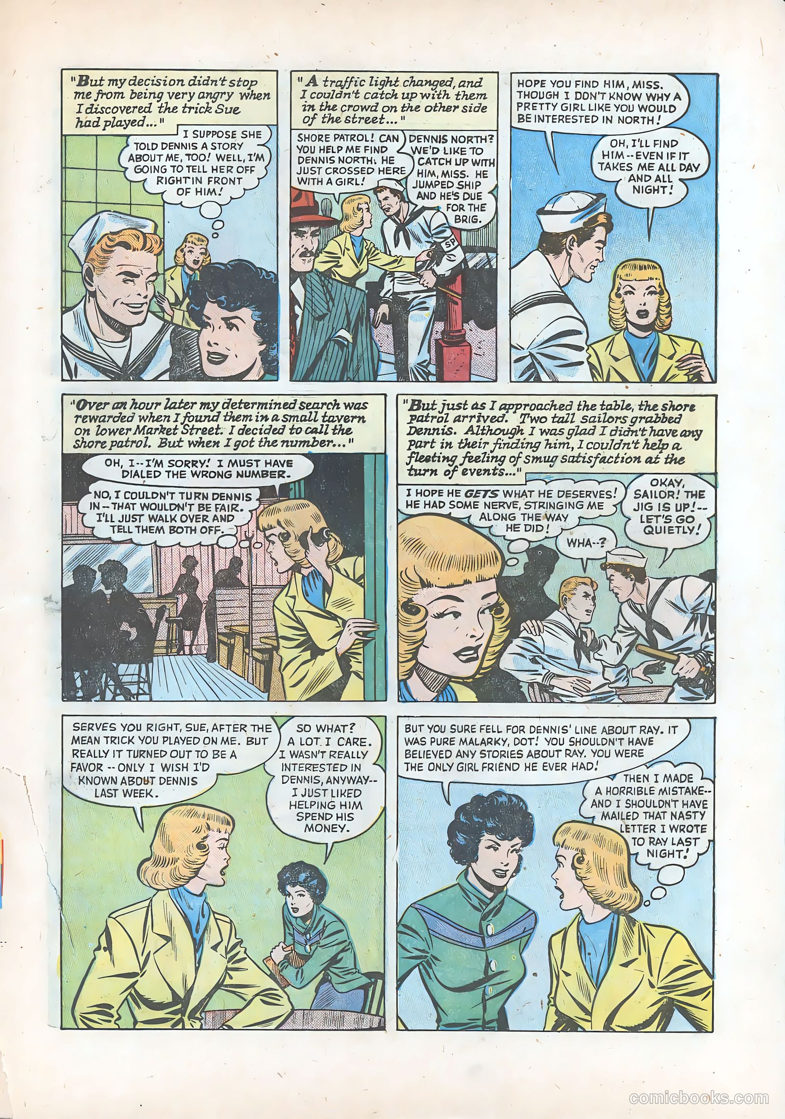 Pictorial Romances #6 — page 19 of 36