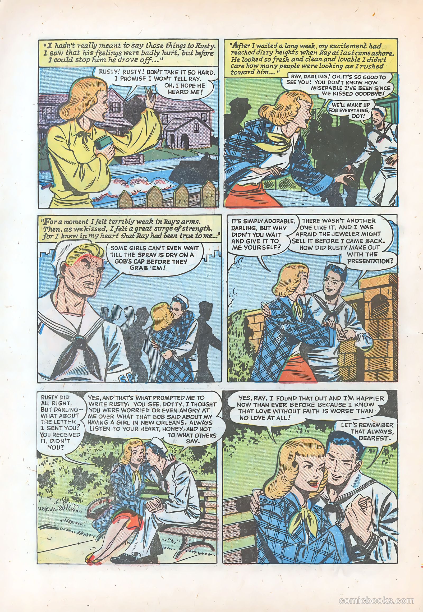 Pictorial Romances #6 — page 22 of 36