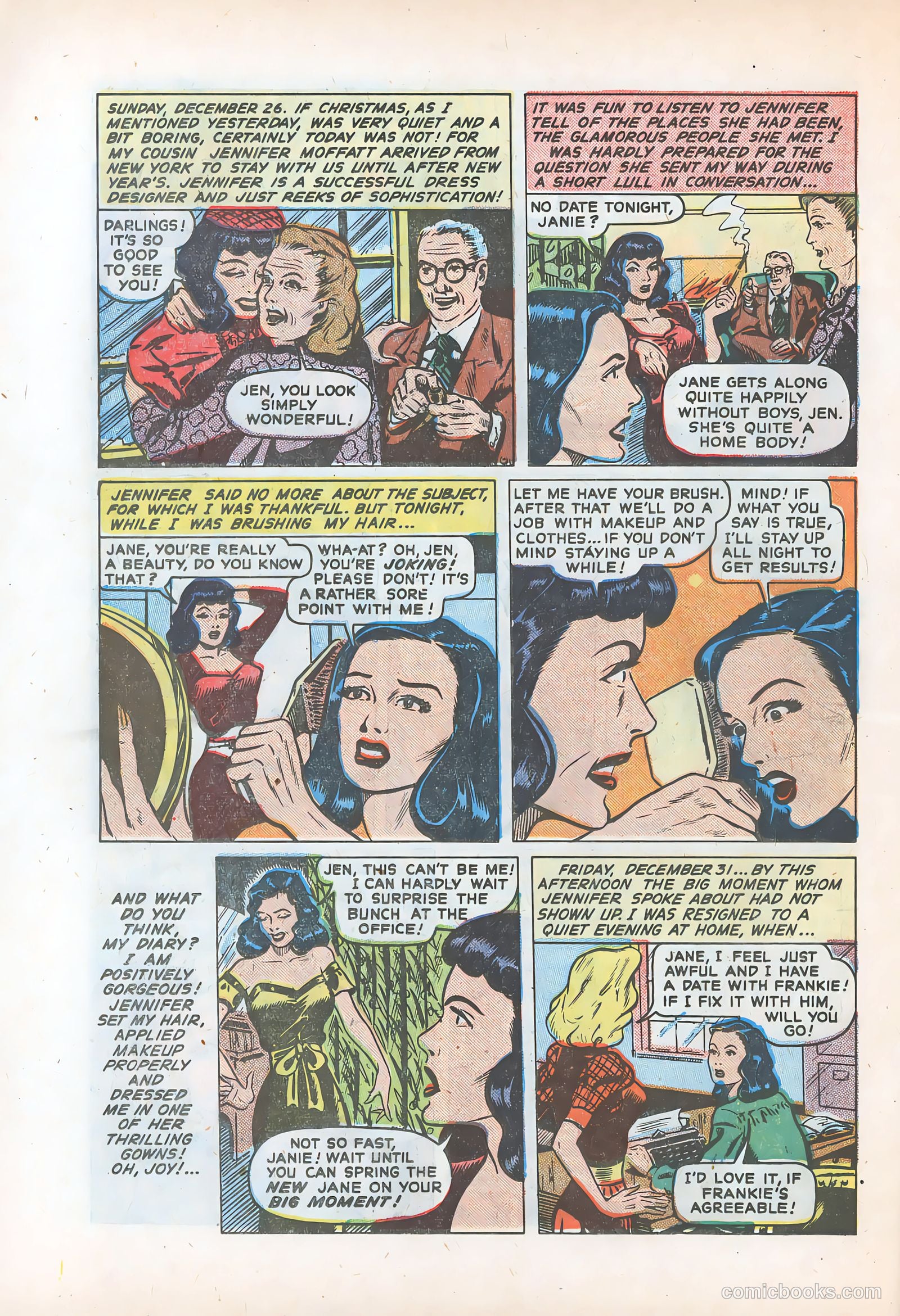 Pictorial Romances #6 — page 26 of 36