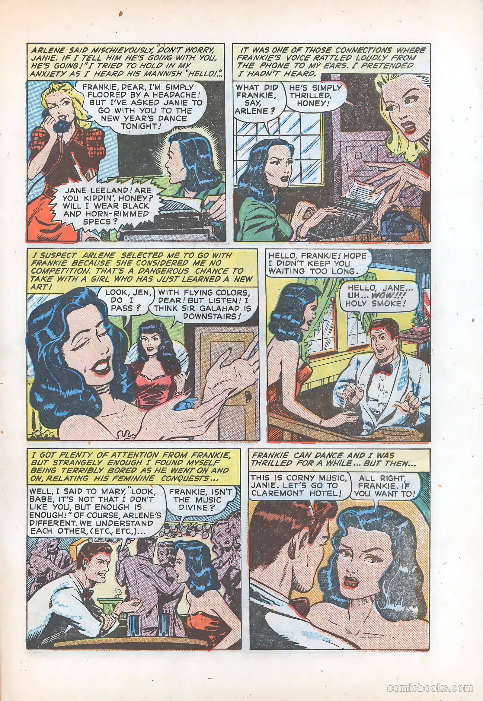 Pictorial Romances #6 — page 27 of 36
