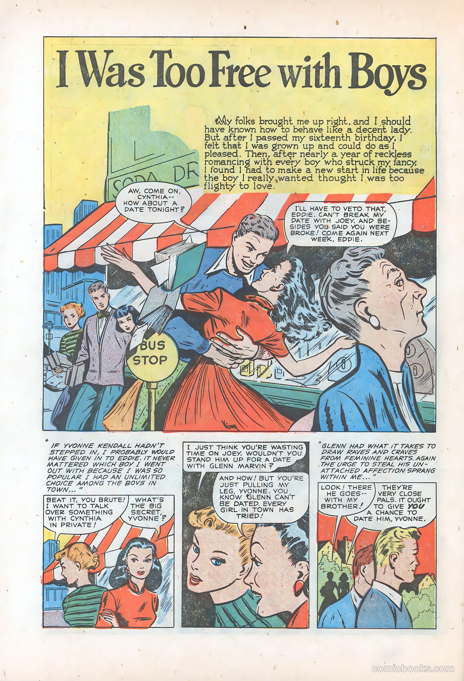 Pictorial Romances #6 — page 30 of 36