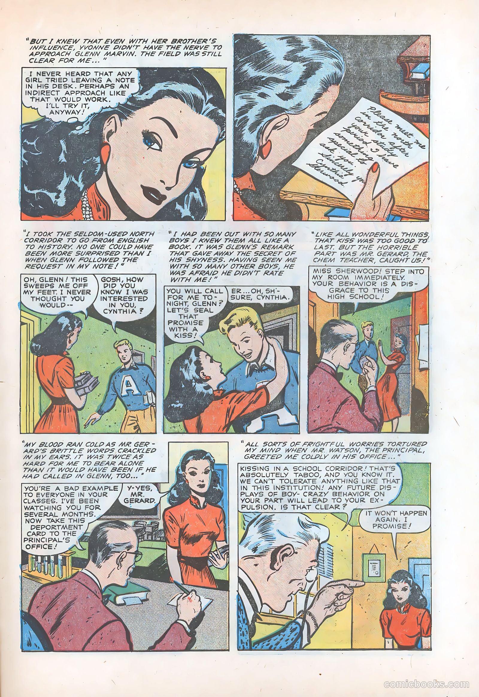 Pictorial Romances #6 — page 31 of 36
