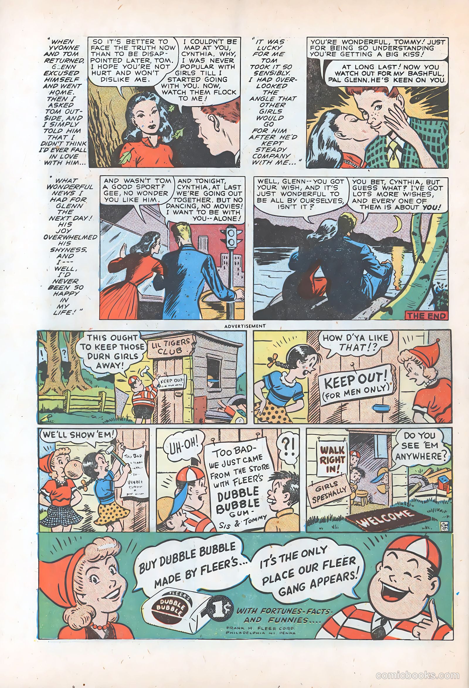 Pictorial Romances #6 — page 34 of 36