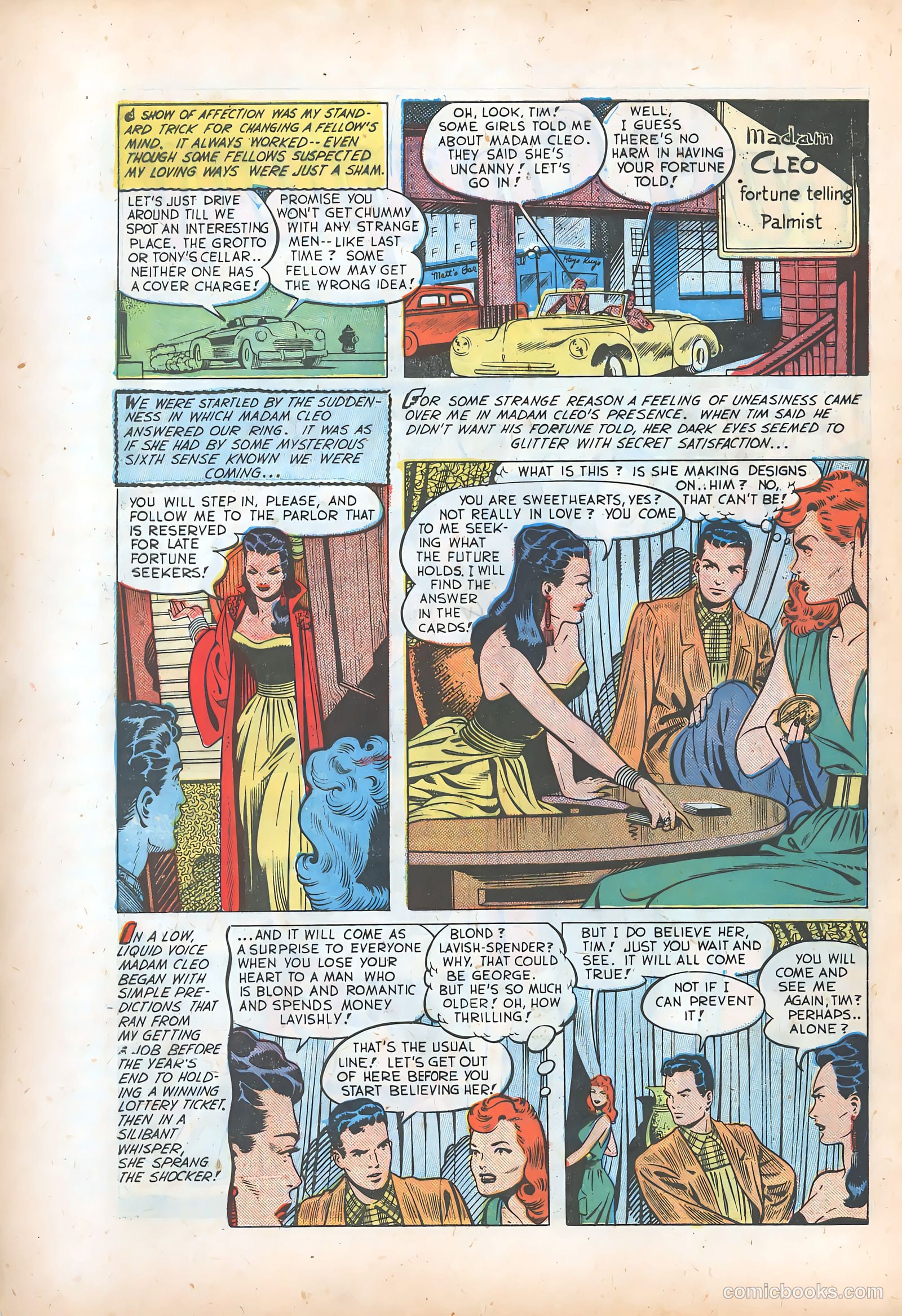 Pictorial Romances #7 — page 5 of 37